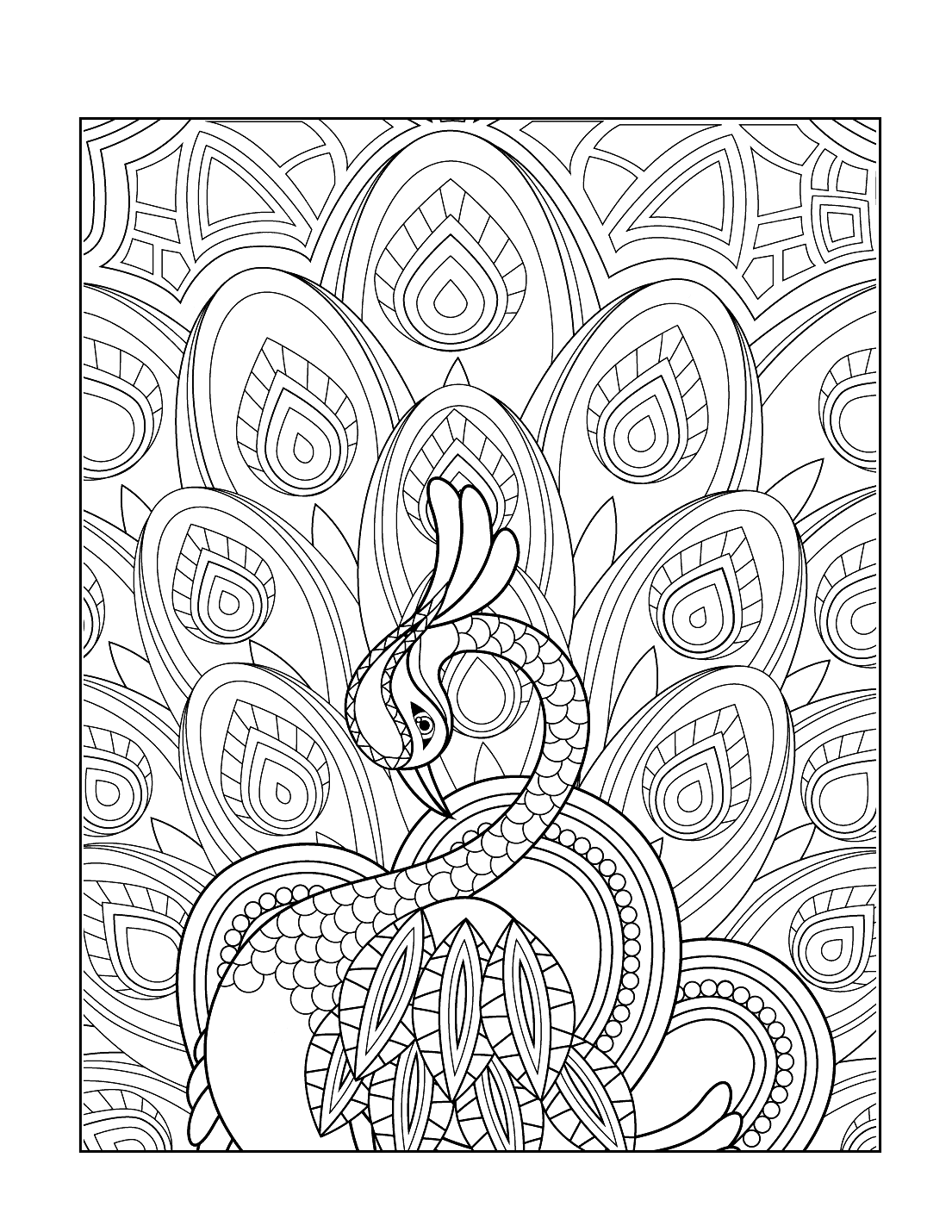 Diwali Peacock Coloring Pages Printable Coloring Pages FREE