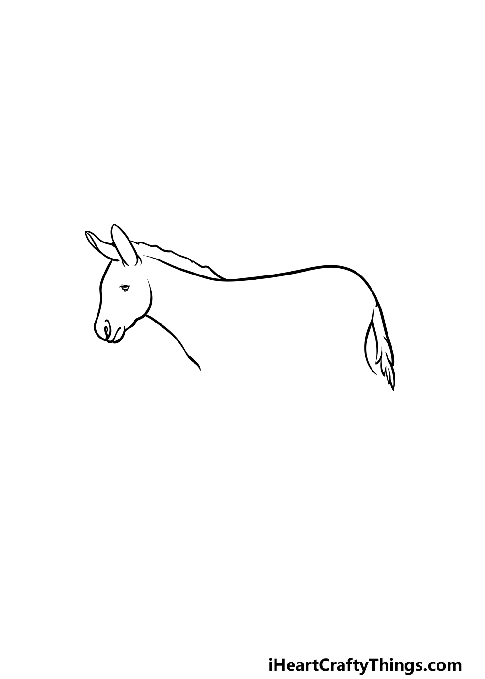 donkey drawing