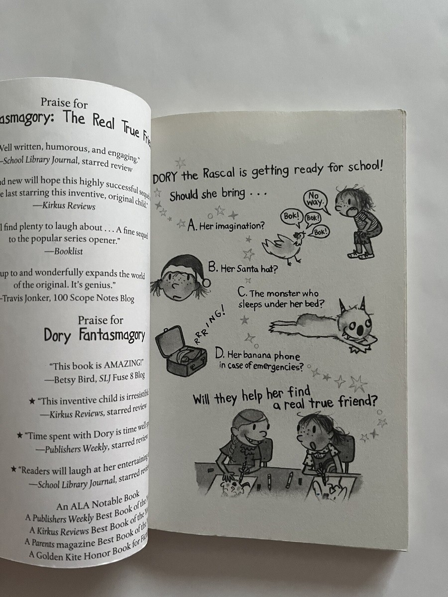 Dory Fantasmagory The Real True Friend Paperback By Hanlon Abby GOOD