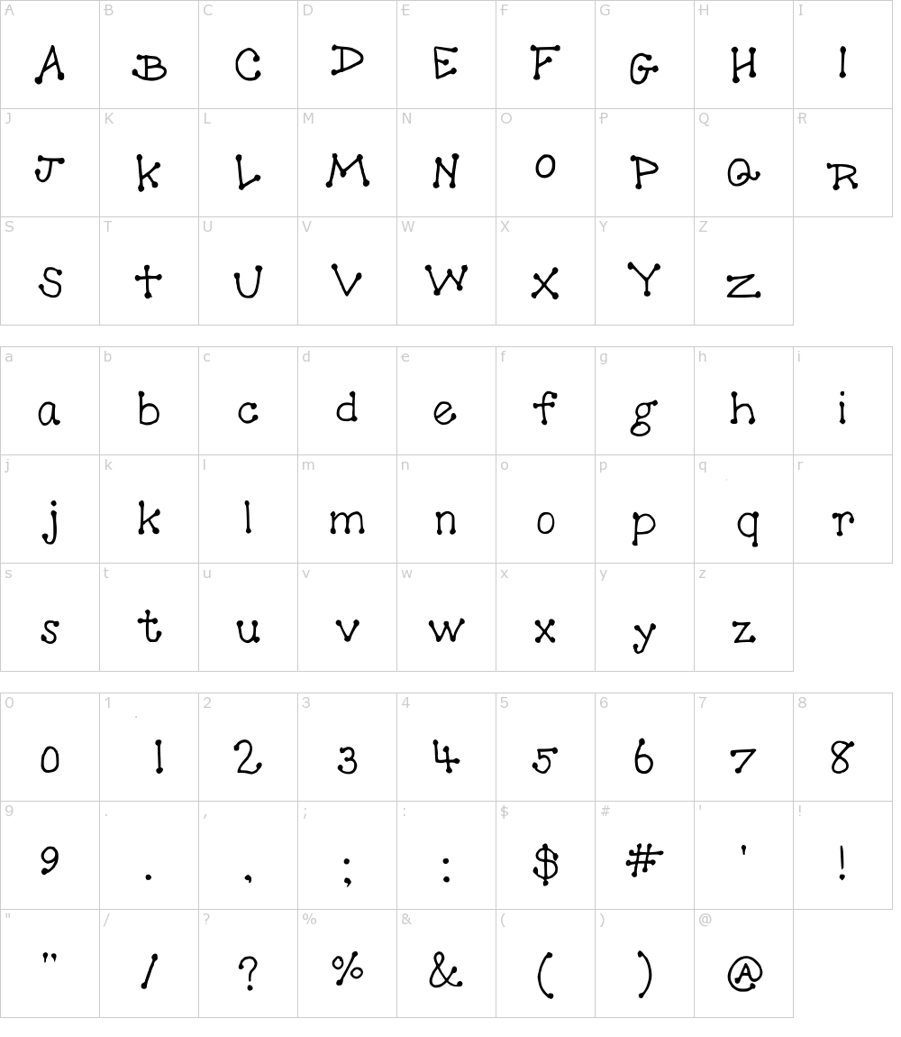 Dot To Dot Font Download