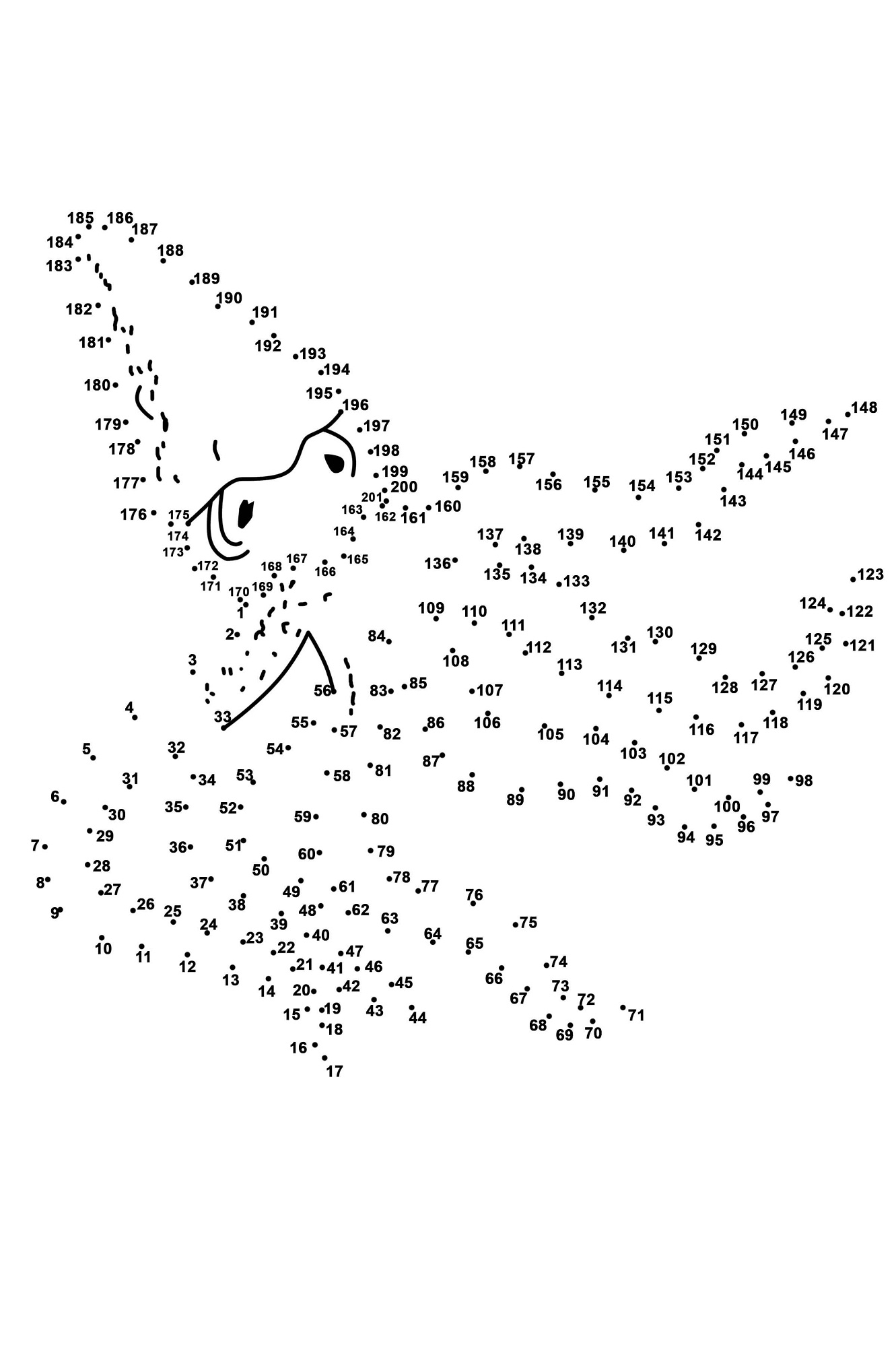 dot to dot printables free