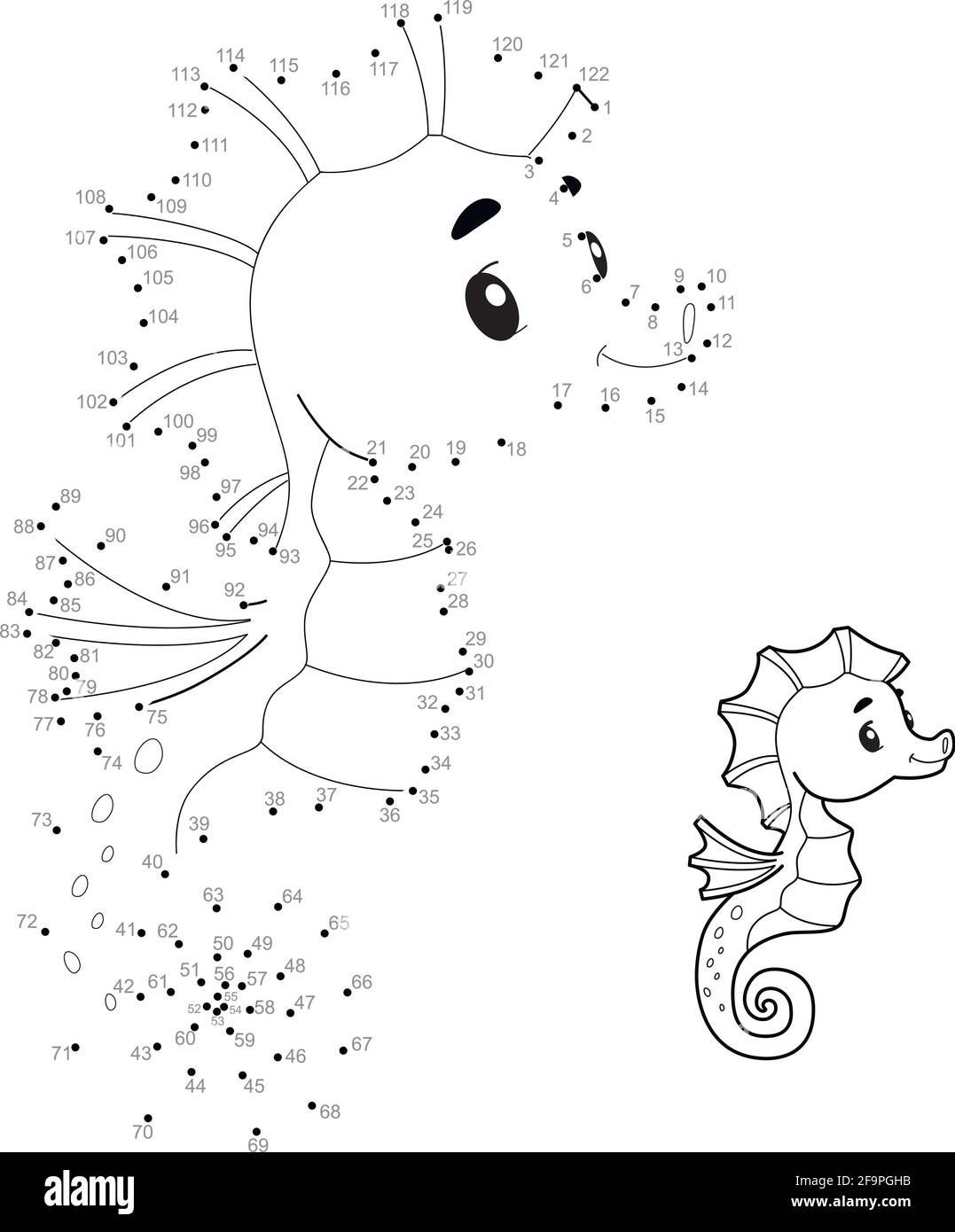 Dot To Dot Puzzle For Children Connect Dots Game Stock Vector Image U0026 Art Alamy
