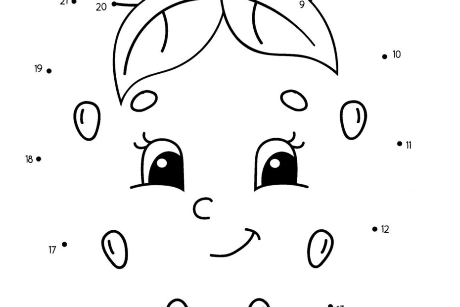 Dot To Dots Worksheets For Kids Free Print Connect And Color
