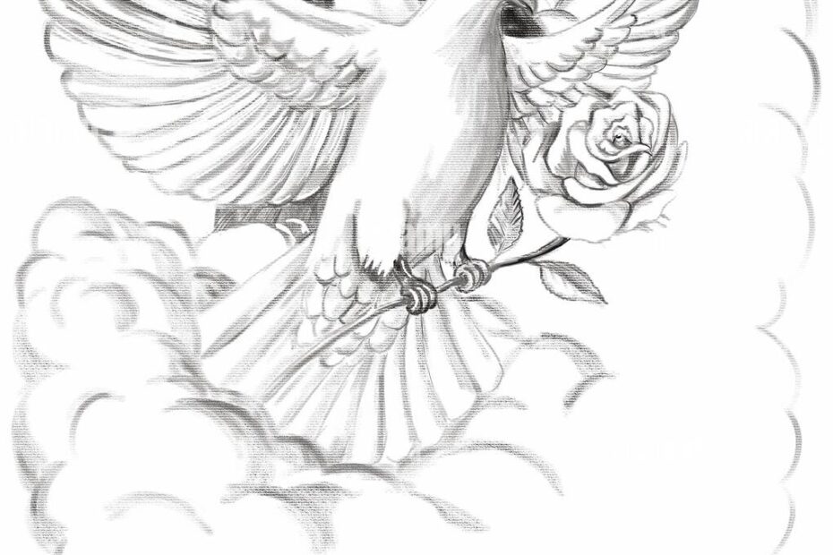 Dove Tattoo Hi res Stock Photography And Images Alamy