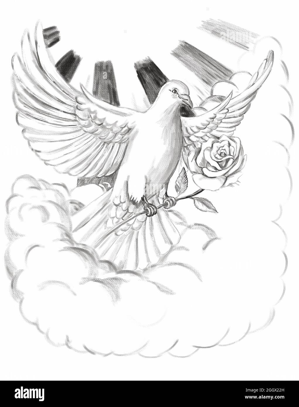 Dove Tattoo Hi res Stock Photography And Images Alamy