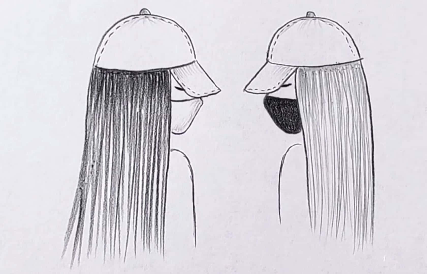 Download Girl Best Friends Easy Drawing Picture Wallpapers