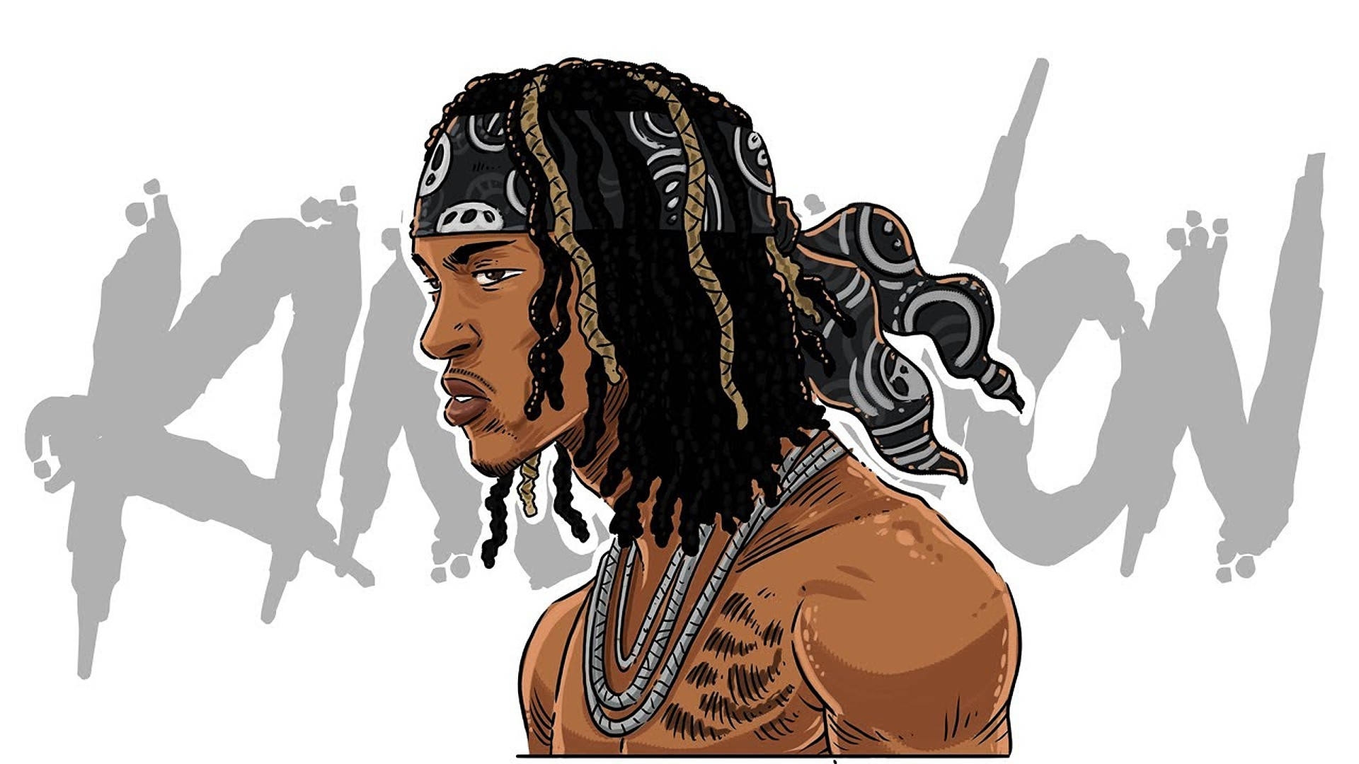 king von drawing