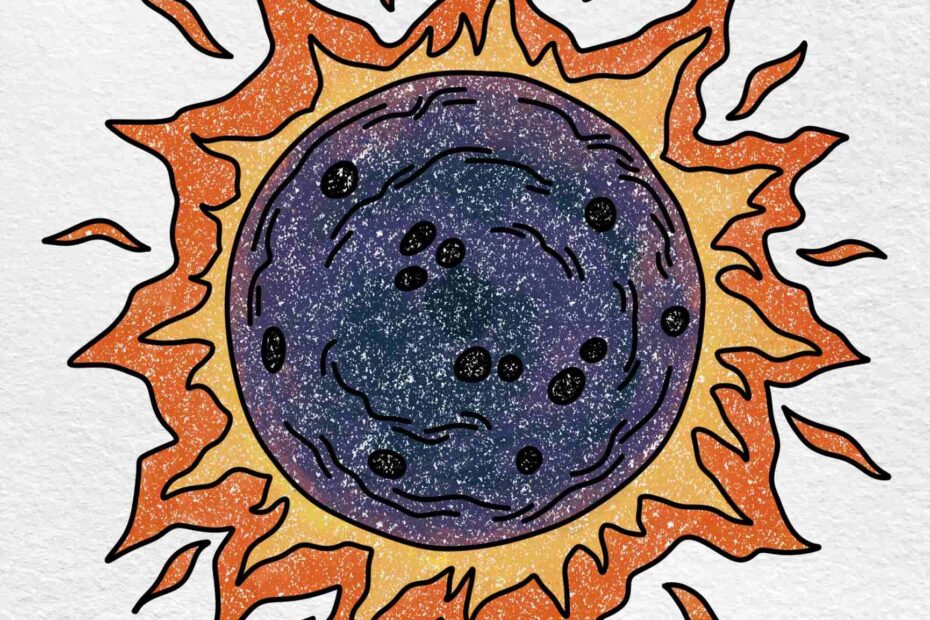 Draw A Solar Eclipse HelloArtsy