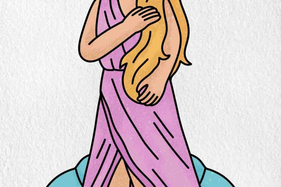 Draw Aphrodite HelloArtsy