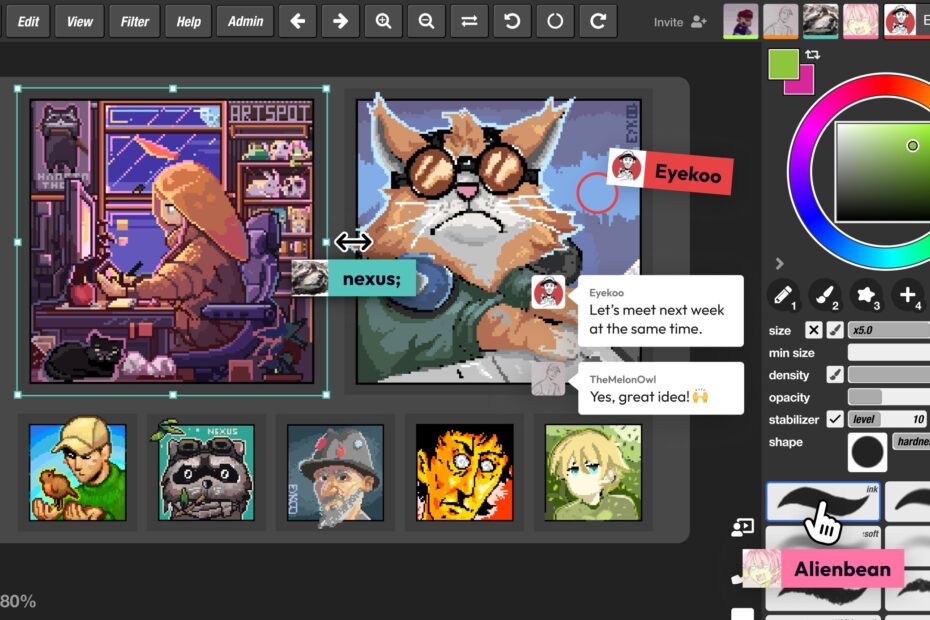 Draw Collaborate U0026 Create With Artists Around The World Magma