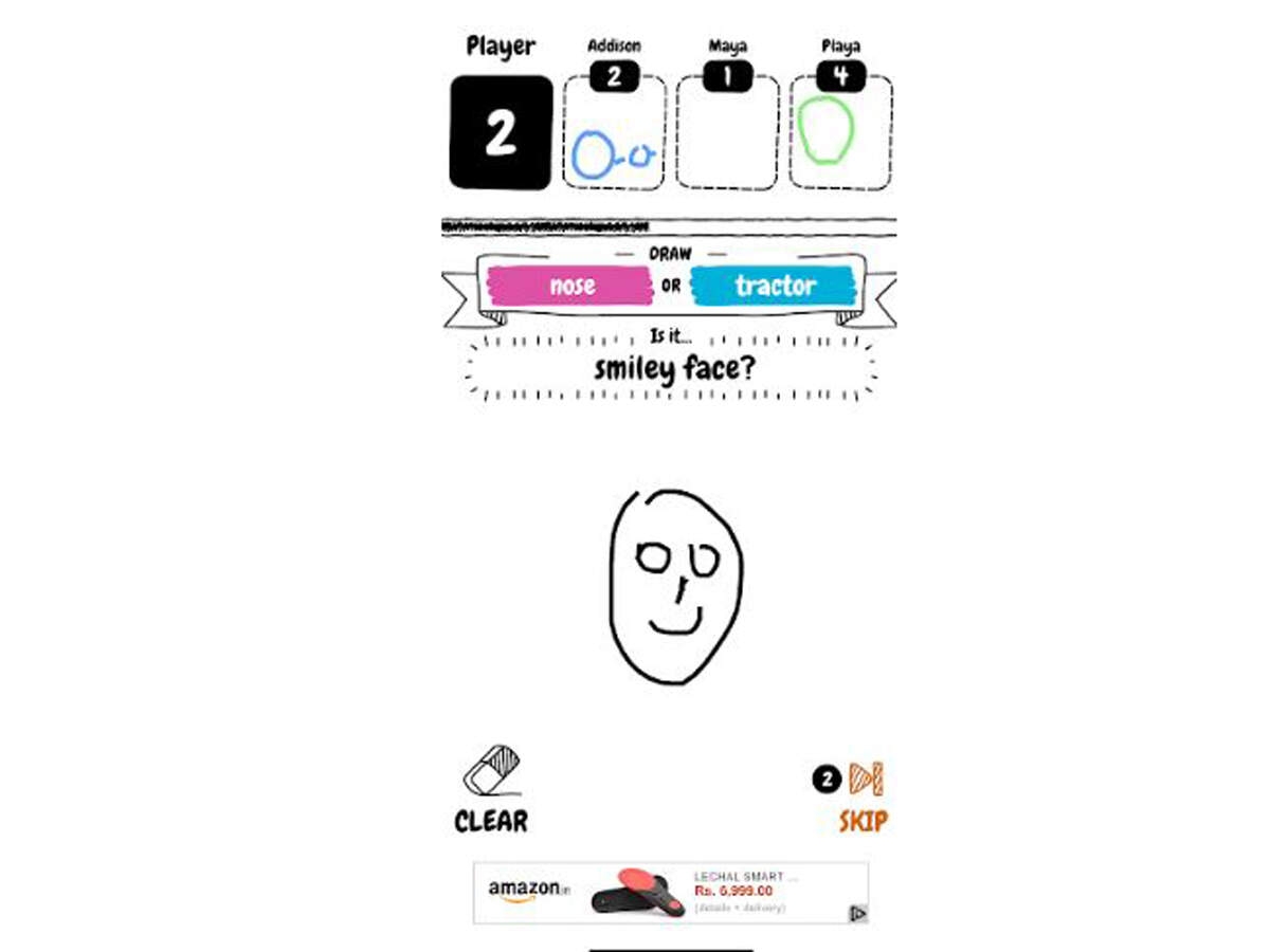Draw It Draw It Review A Virtual Version Of Pictionary That Pits You Against Four Strangers The Economic Times