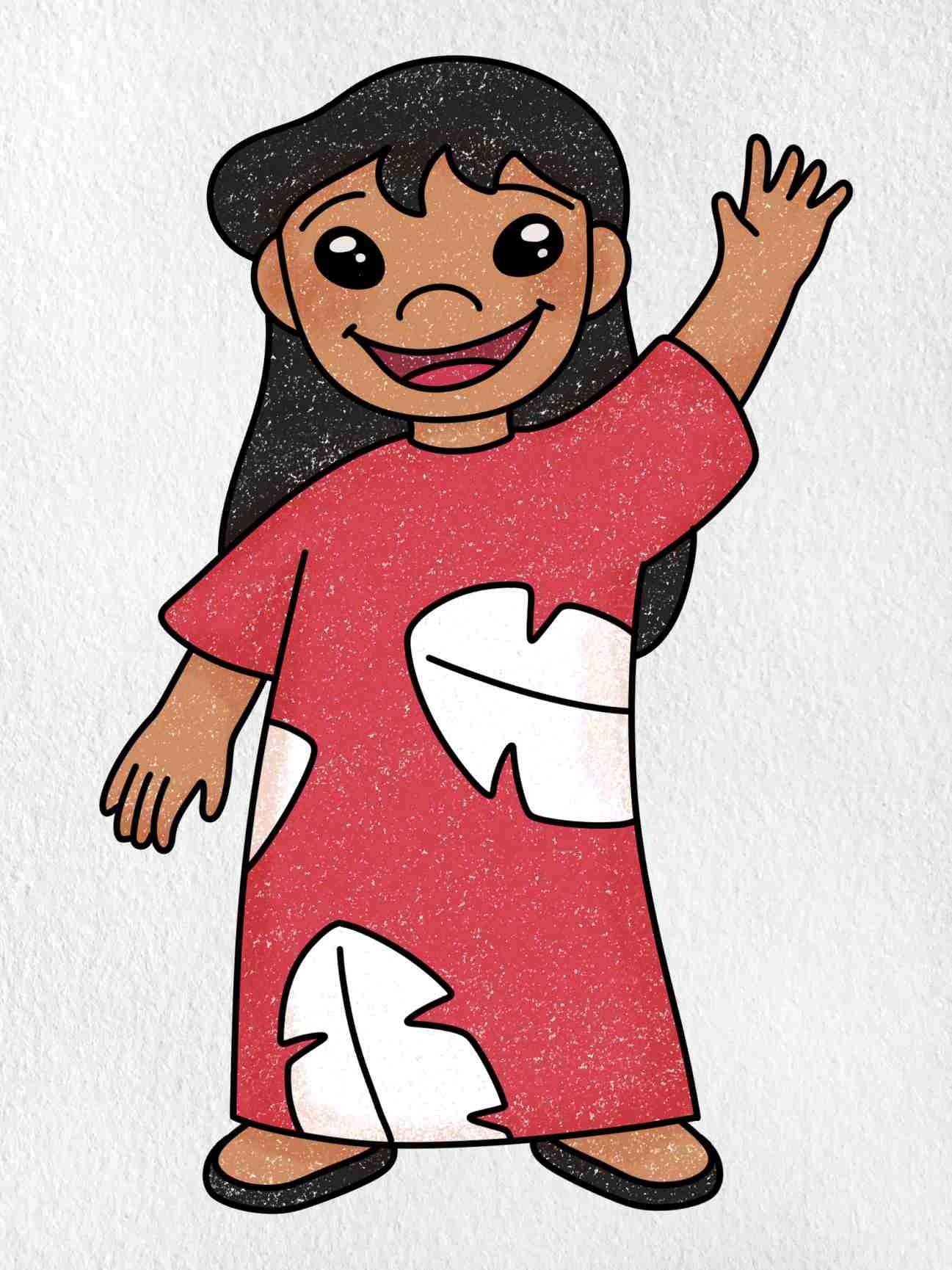 Draw Lilo HelloArtsy