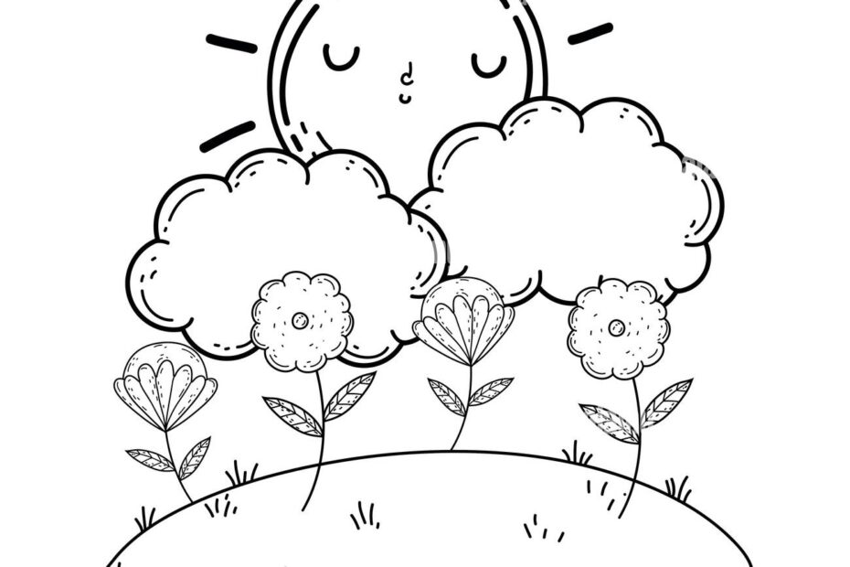 Draw Spring Stock Vector Images Alamy