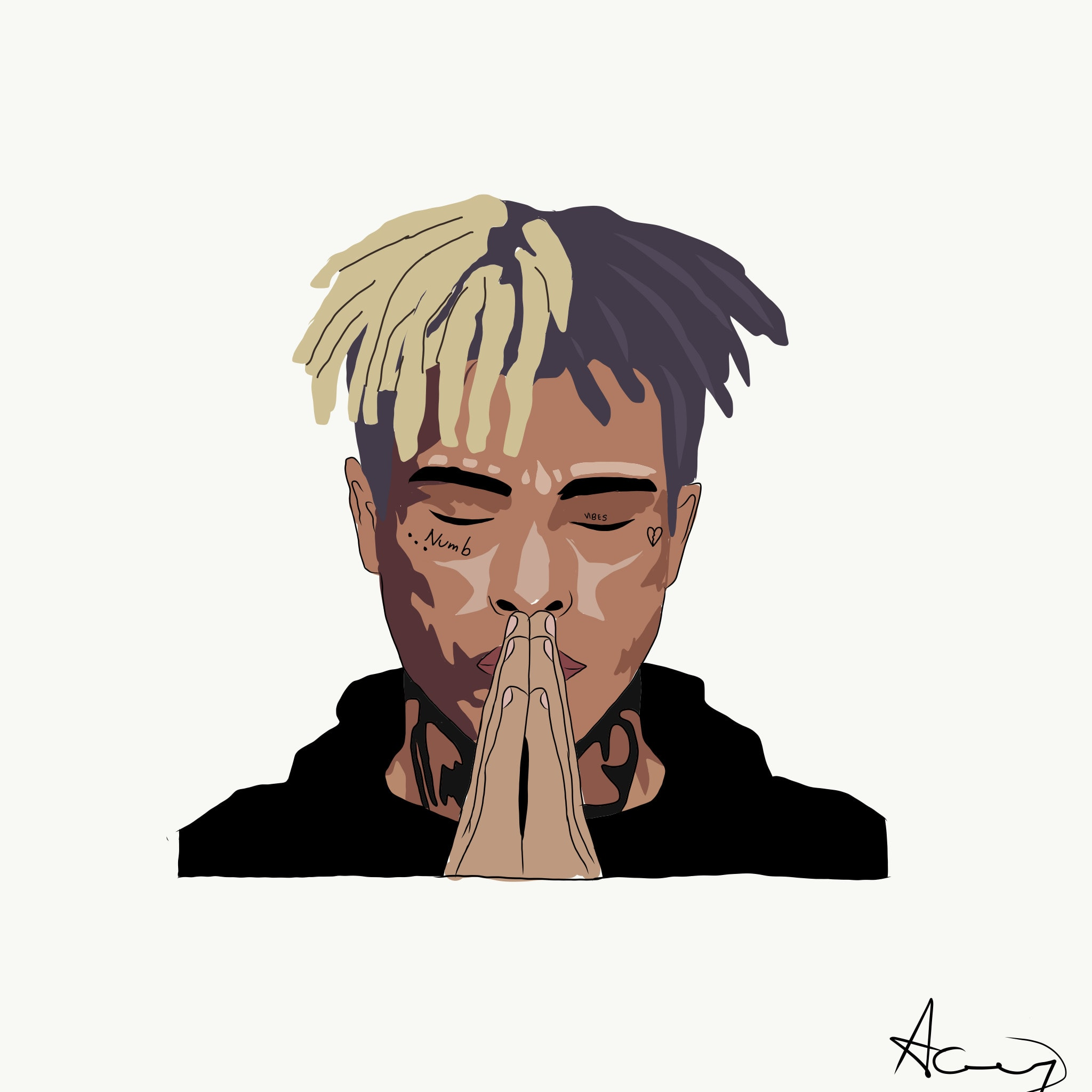 juice wrld drawings