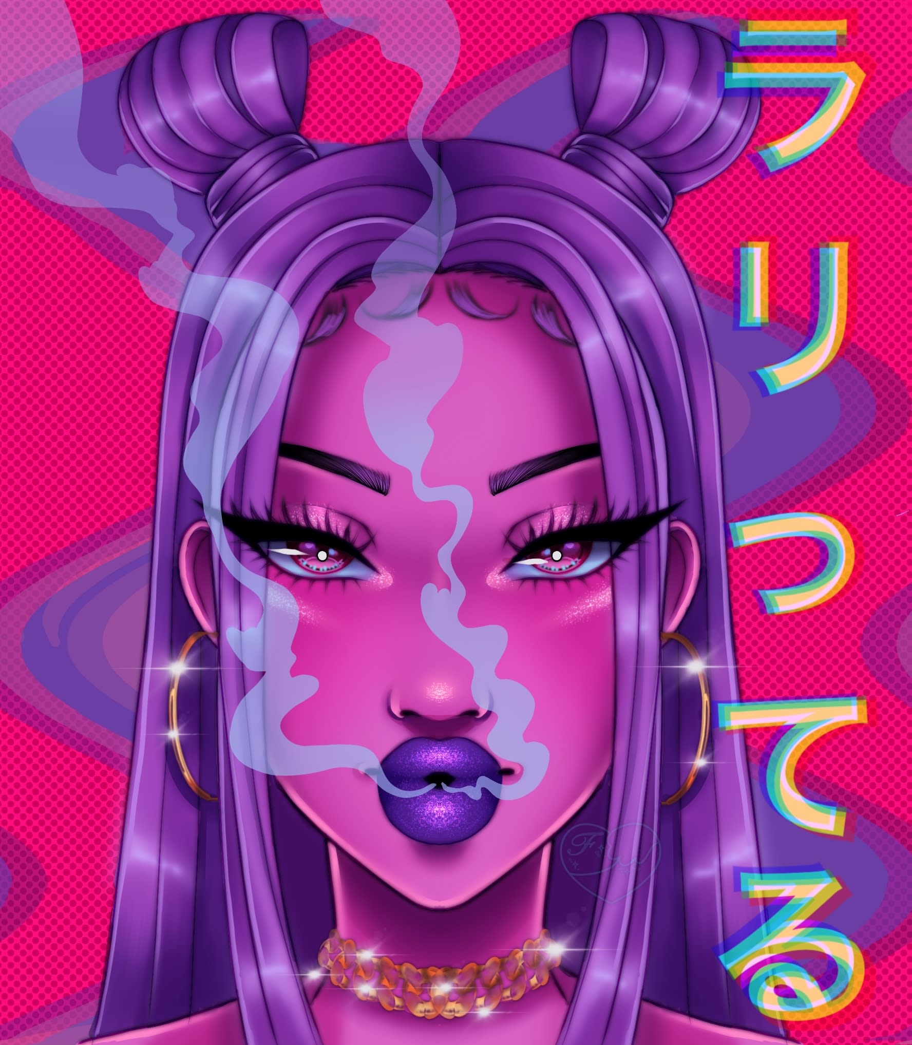 Draw You Like The Baddie You Are By Fentiocean Fiverr