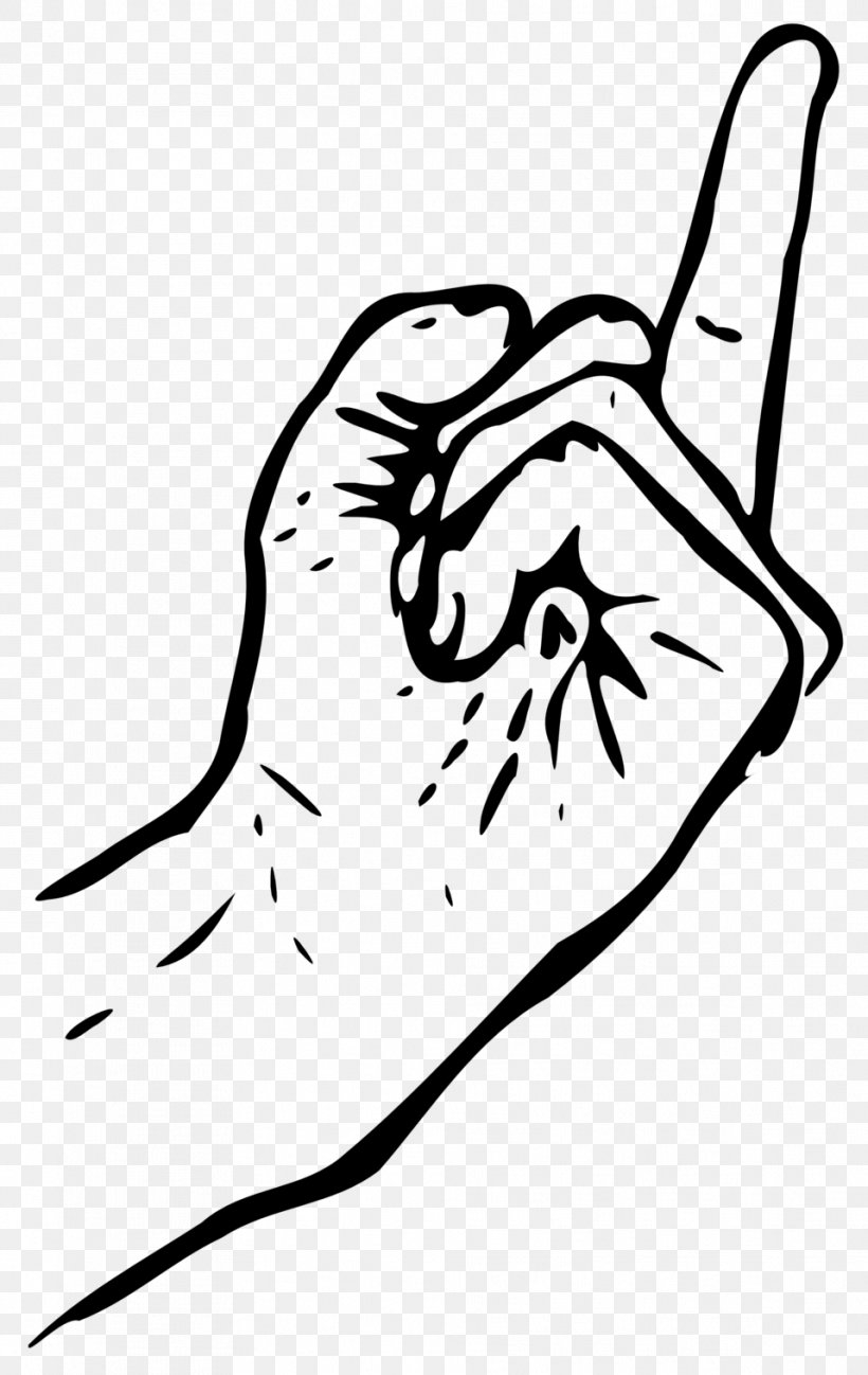 Drawing The Finger Middle Finger Clip Art PNG