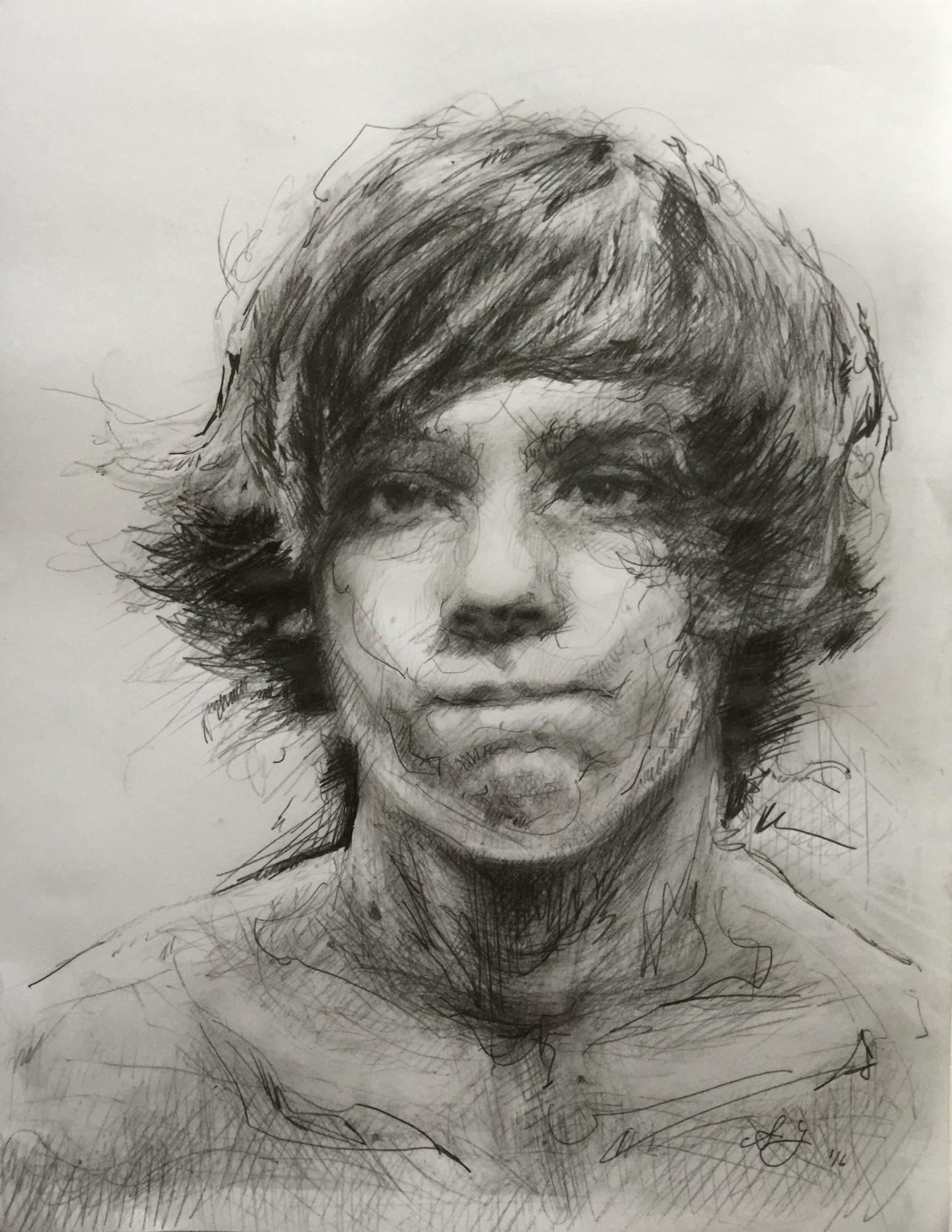 graphite drawing