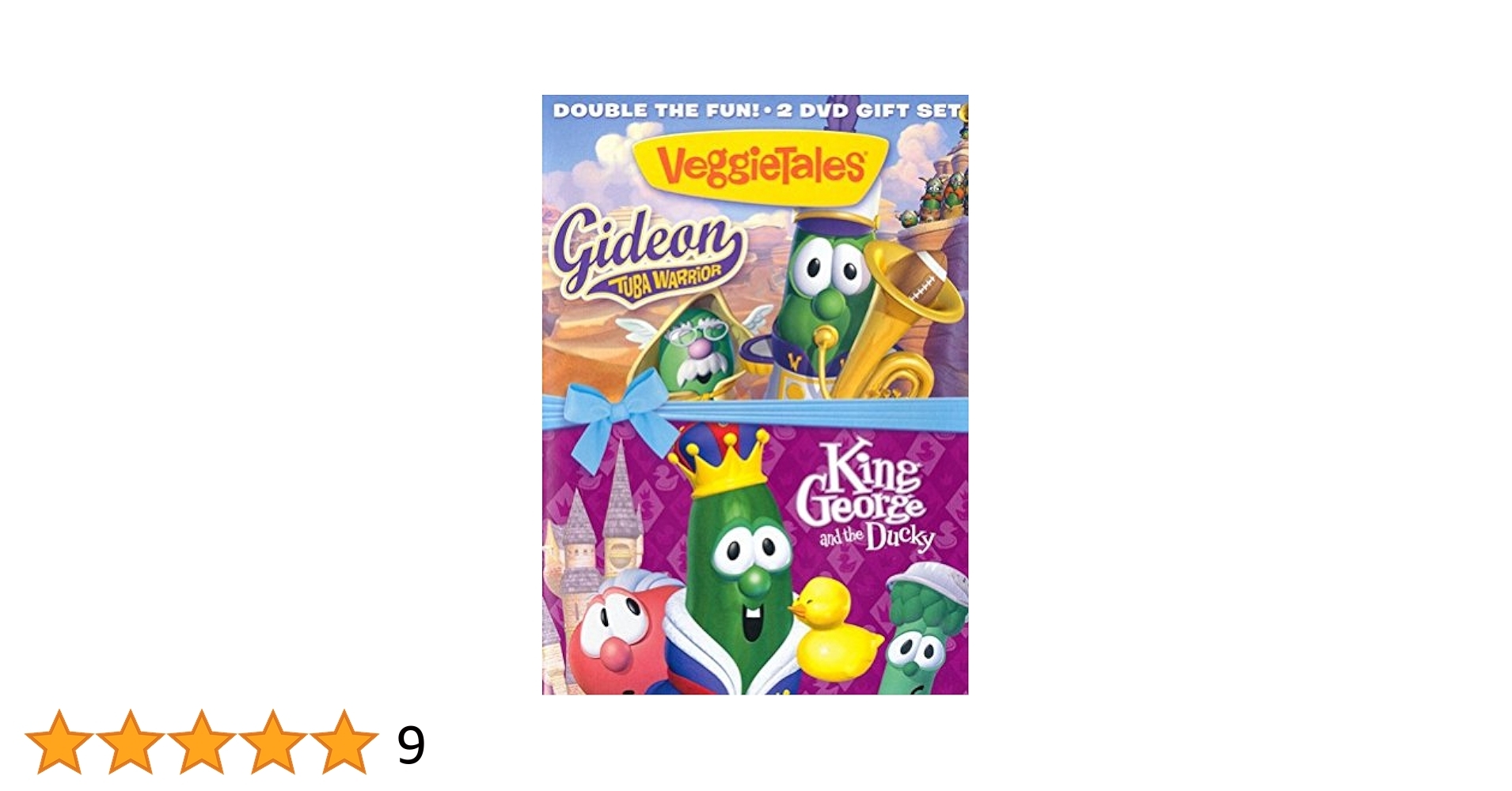 DVD Veggie Tales Double Feature Gideon Tuba Warri Amazon co uk 