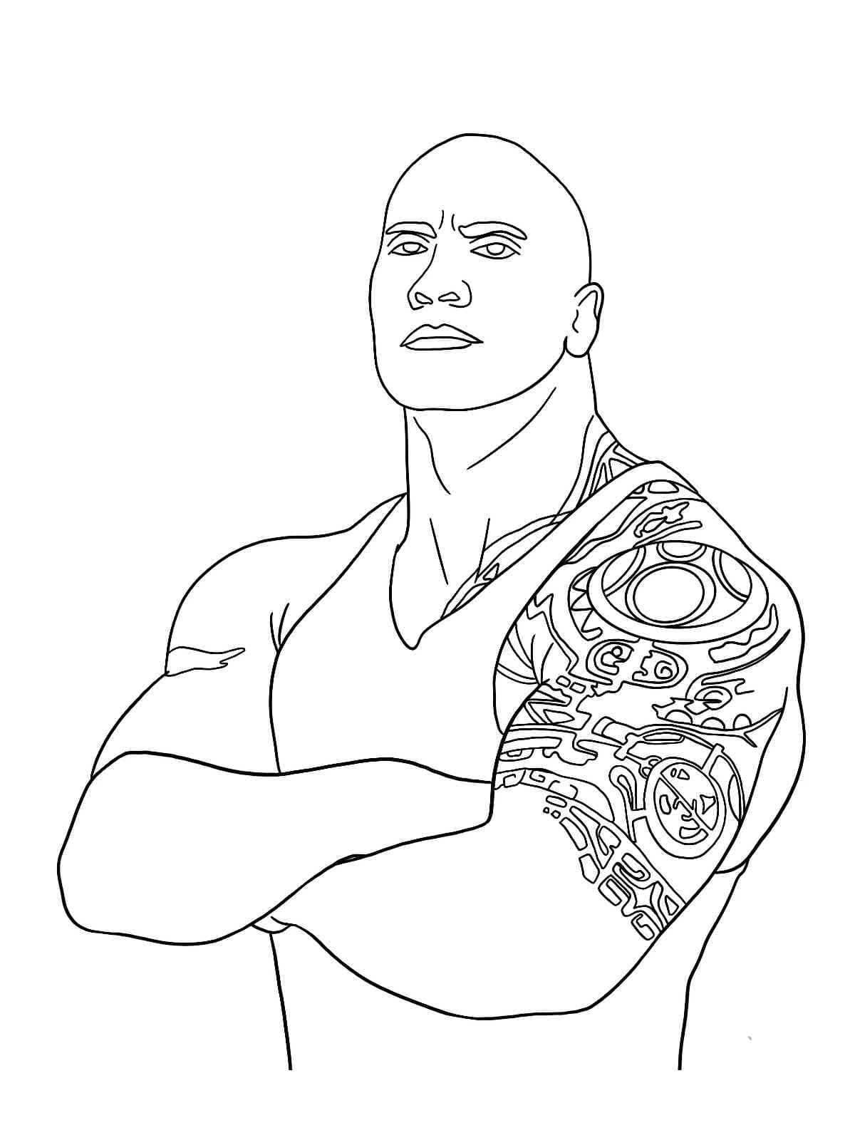 rock coloring sheet