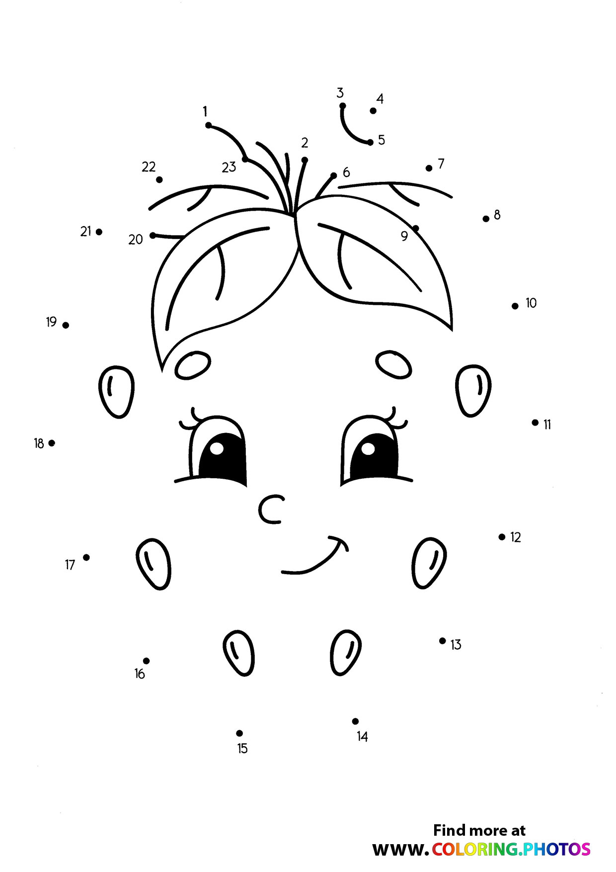 Easy Dot To Dots 1 25 Dots Free And Easy Print Or Download Worksheets