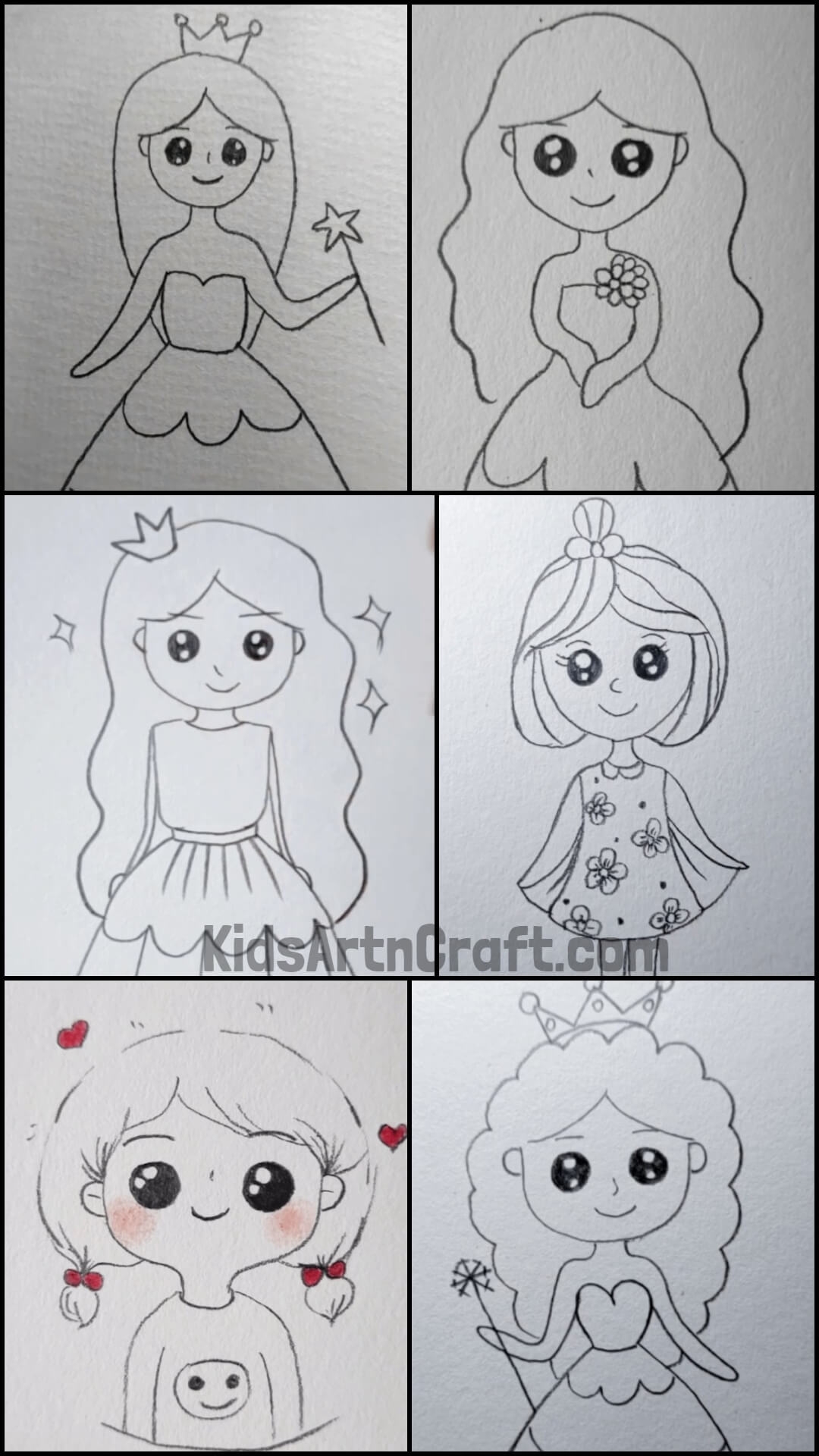 Easy Drawings For Kids Girls Boys Father Mother U0026 Family Kids Art U0026 Craft