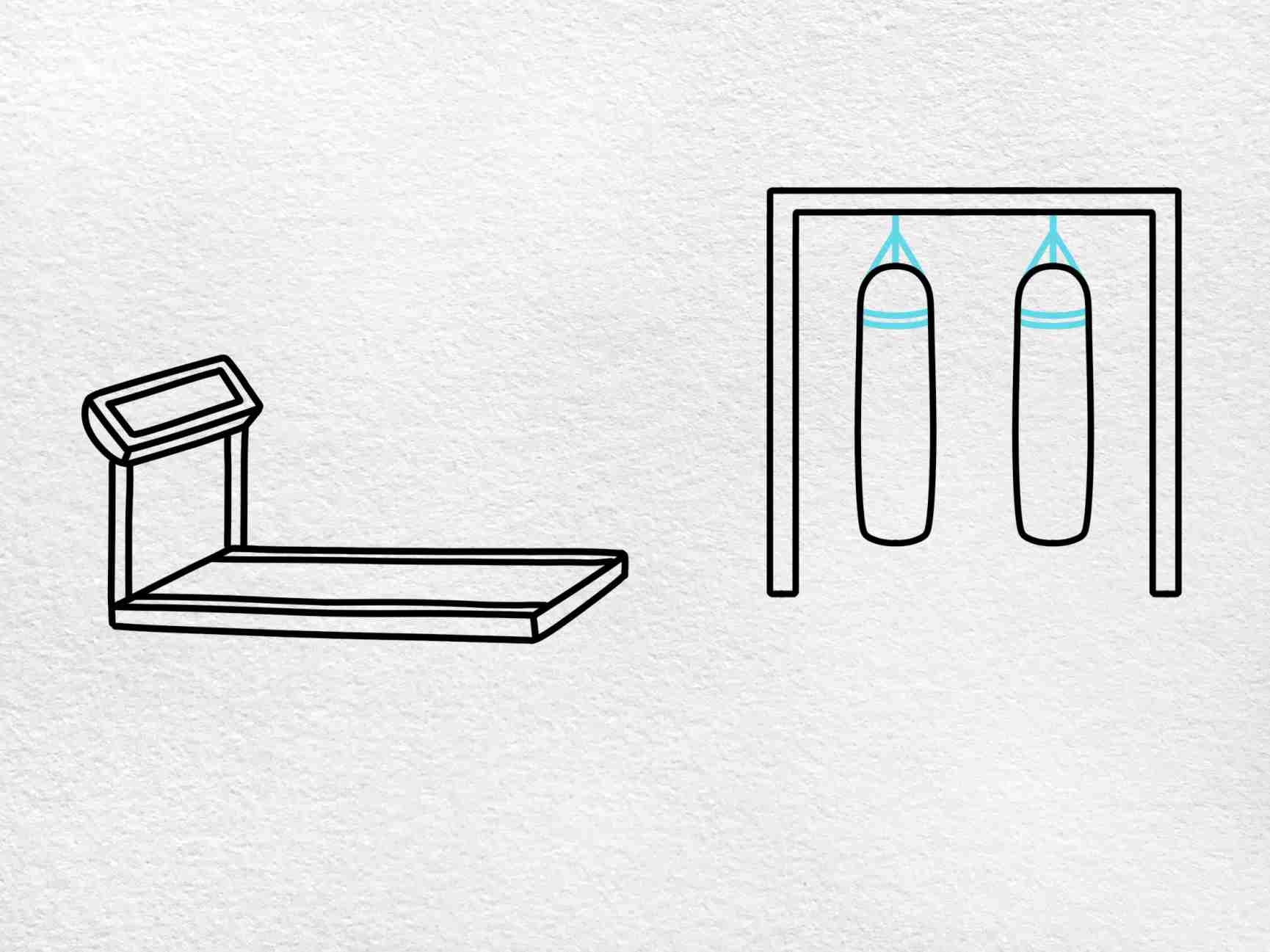 Easy Gym Drawing HelloArtsy