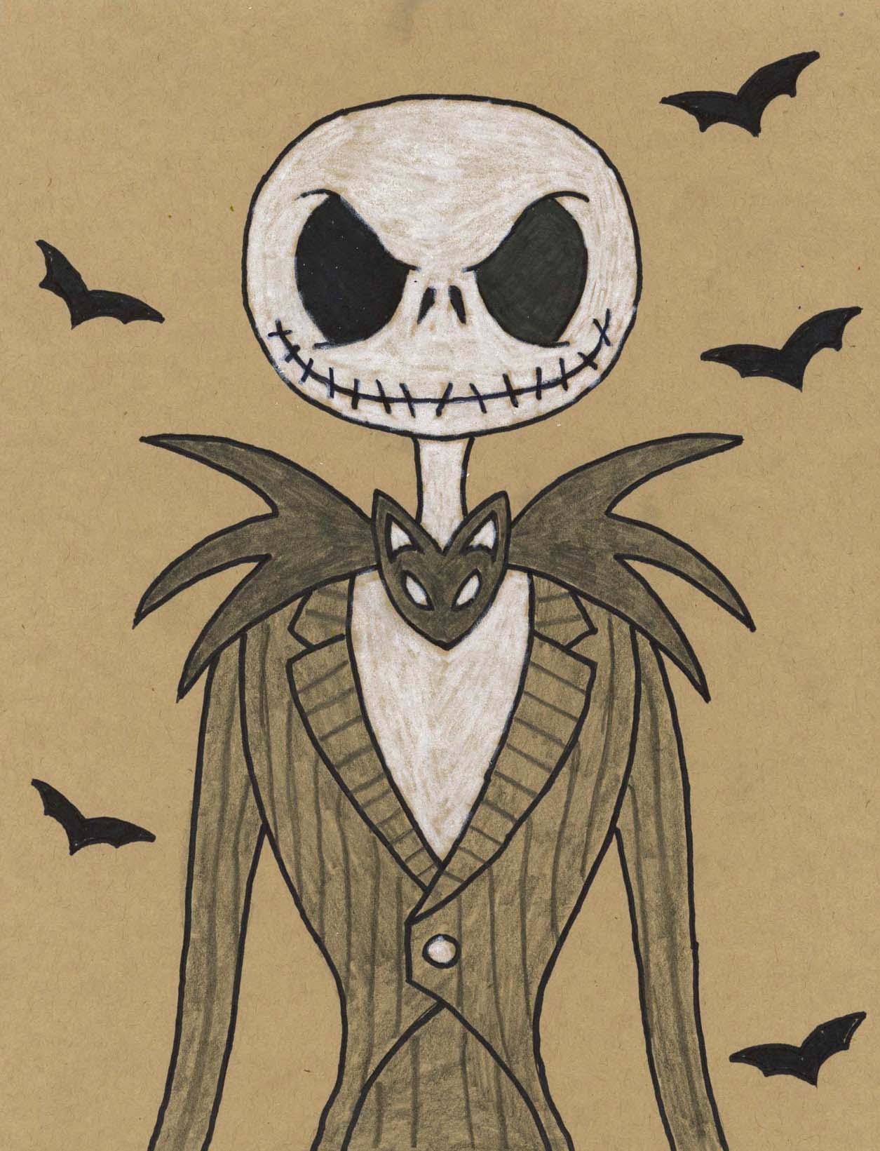 nightmare before christmas drawings