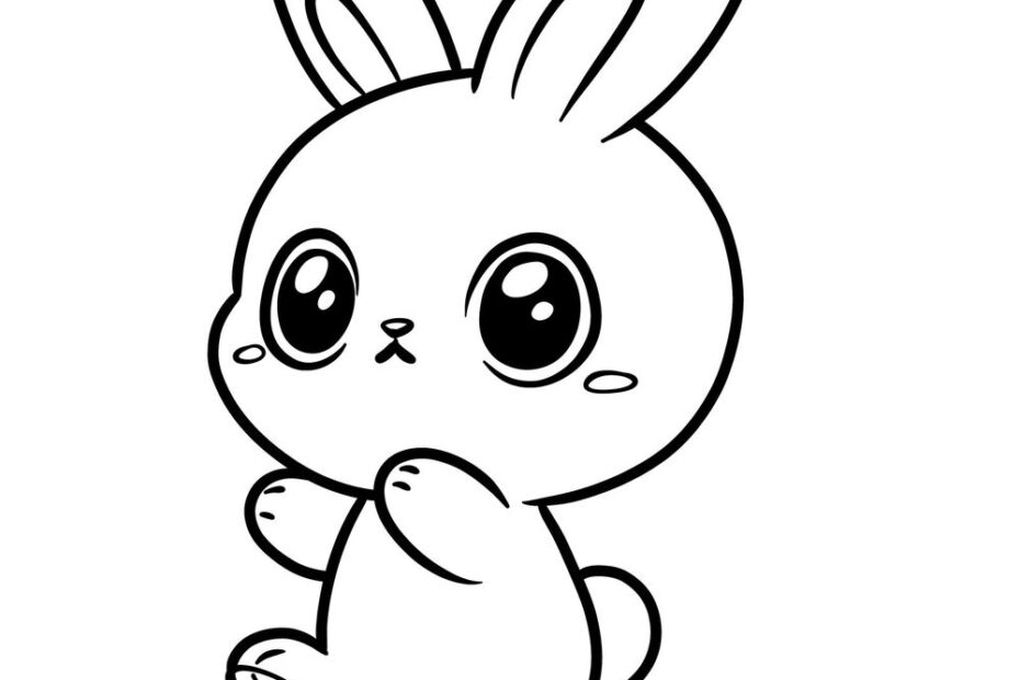 Easy Tutorial How To Draw A Chibi Rabbit For Beginners