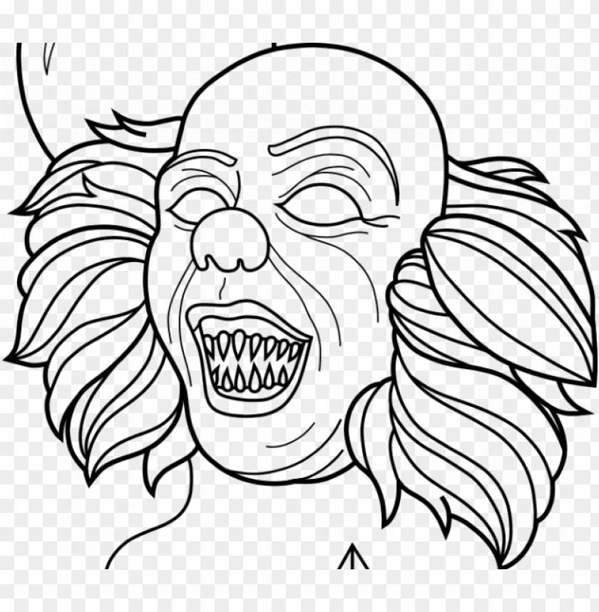 Ennywise Coloring Pages Pennywise Coloring Pages 33795 Pennywise 