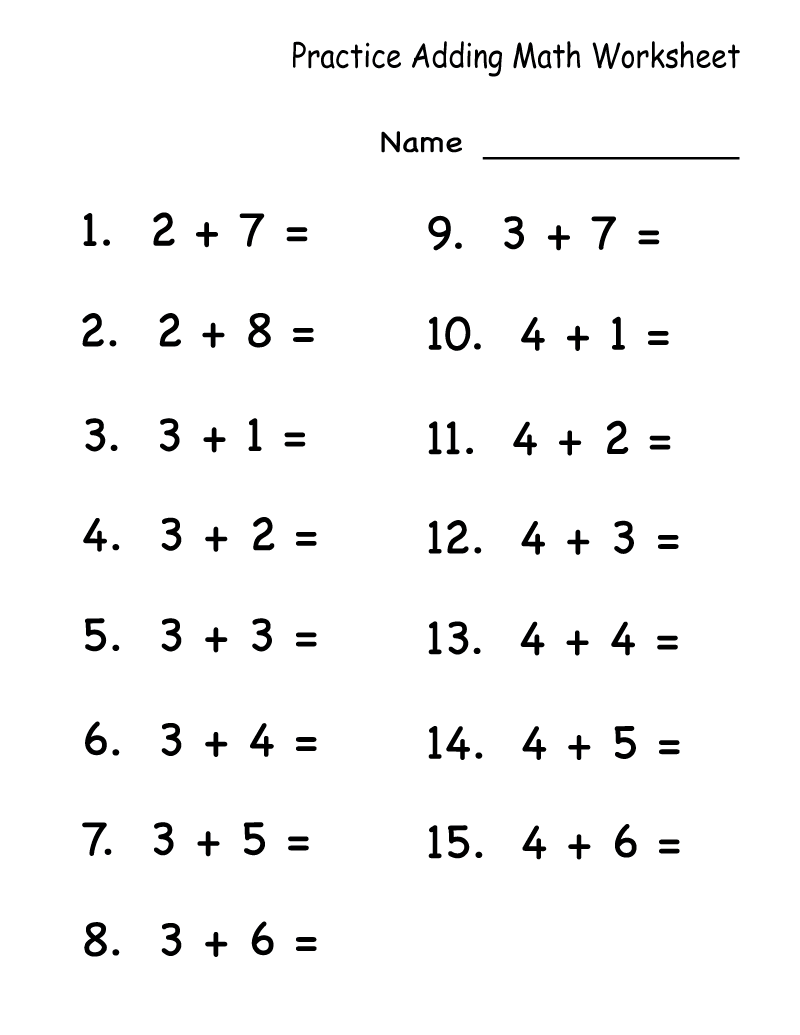 Evaluative Math Practice Worksheets Activity Shelter