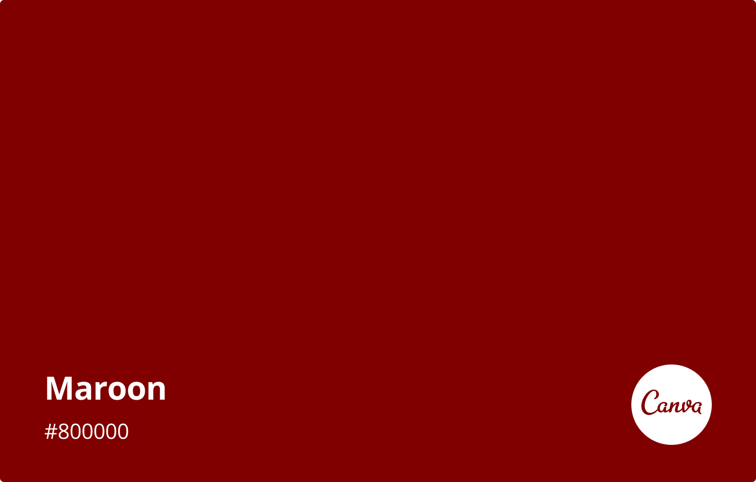Everything About The Color Maroon