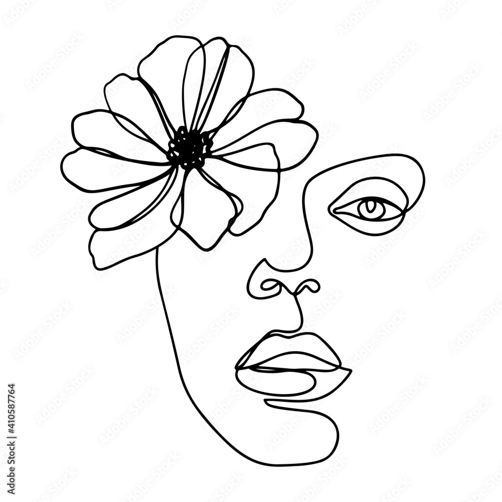 continuous line drawing