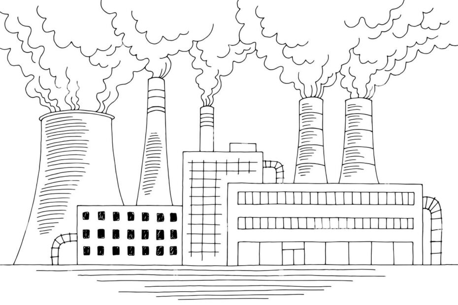 Factory Sketch Hi res Stock Photography And Images Alamy