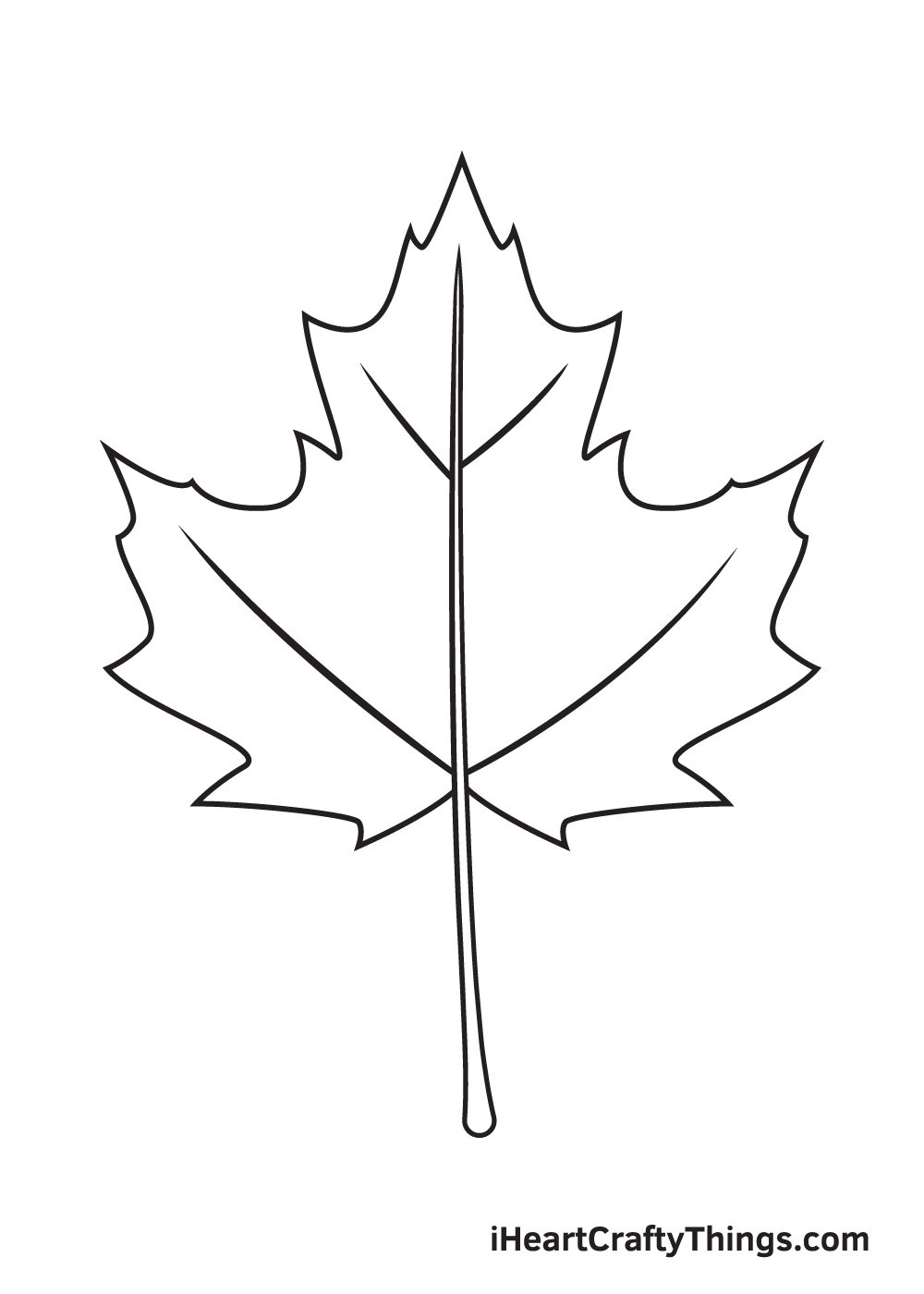Fall Leaves Drawing How To Draw Fall Leaves Step By Step