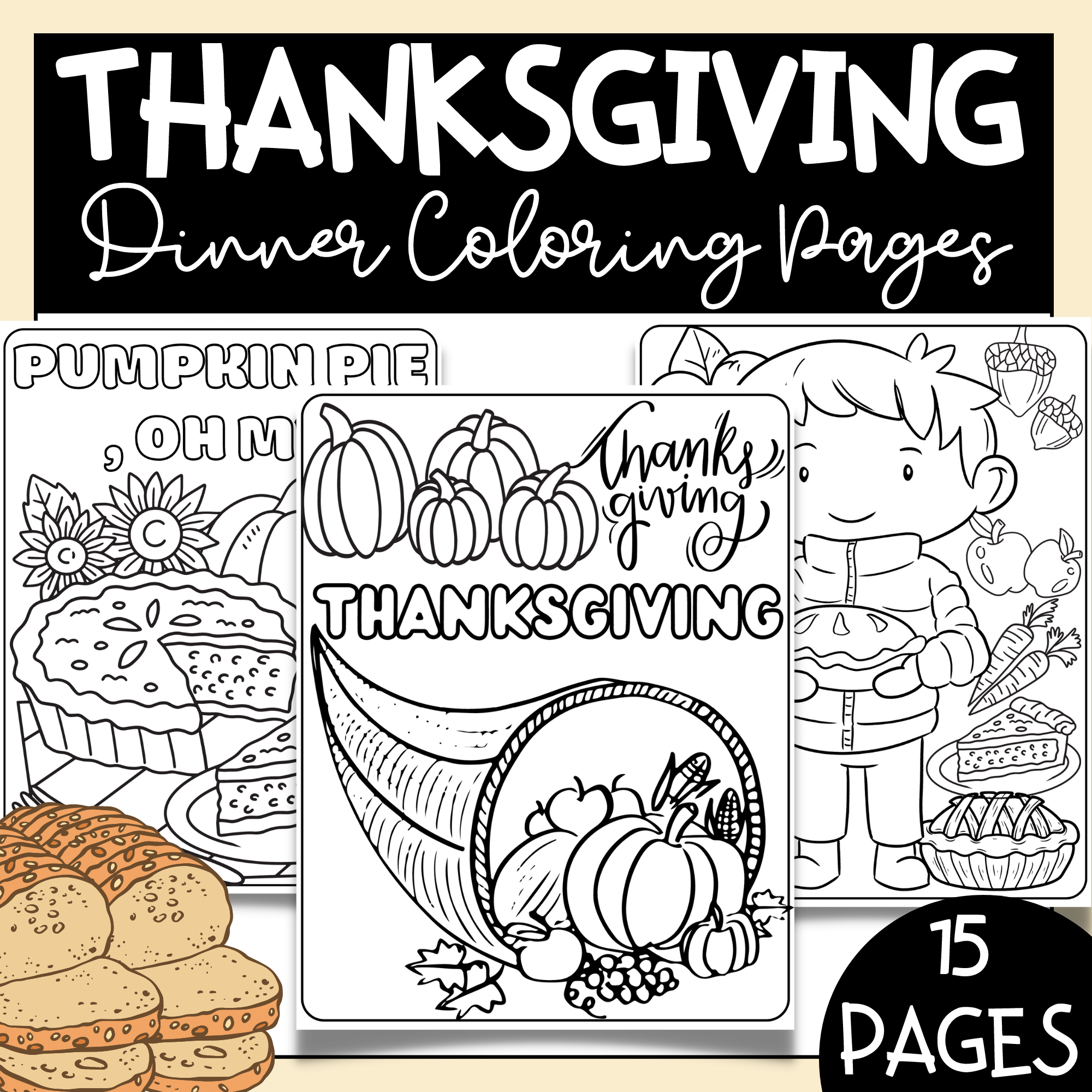 Family Thanksgiving Dinner Coloring Pages Turkey Day Coloring Sheets Made By Teachers