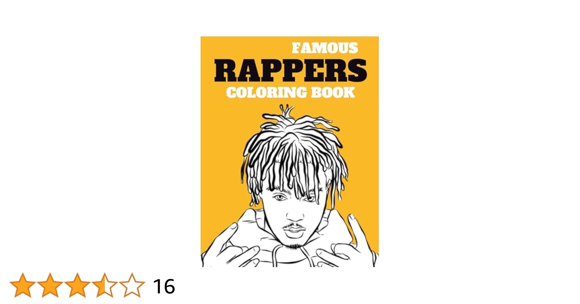 Famous Rappers Coloring Book Legendary Rap Artists