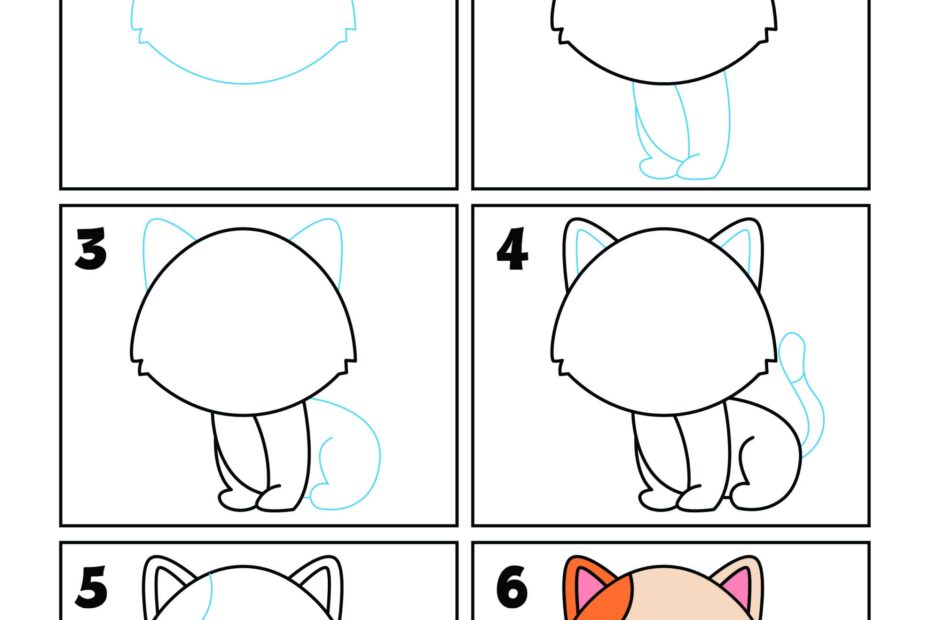 Farm Animals Directed Drawing NO PREP Activity