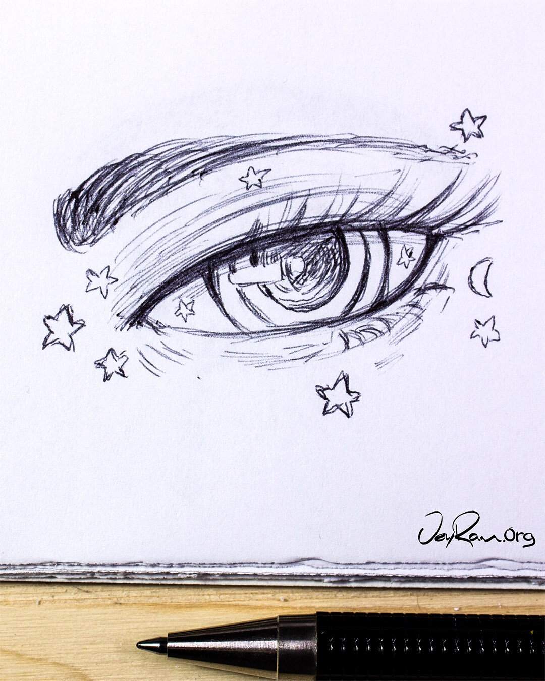 Female Anime Eye Drawing U0026 Design Printable PDF JeyRam Drawing Tutorials