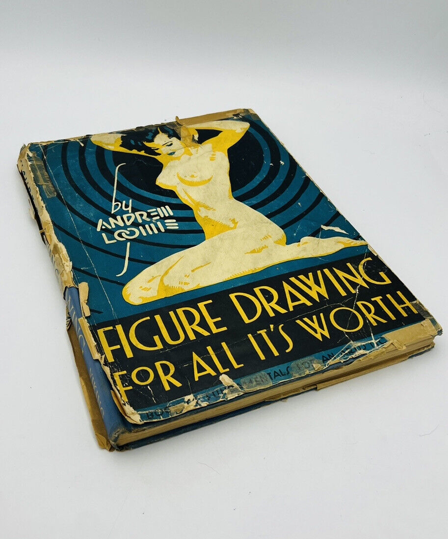 Figure Drawing For All It s Worth Andrew Loomis 1944 Viking 5th Printing Art EBay