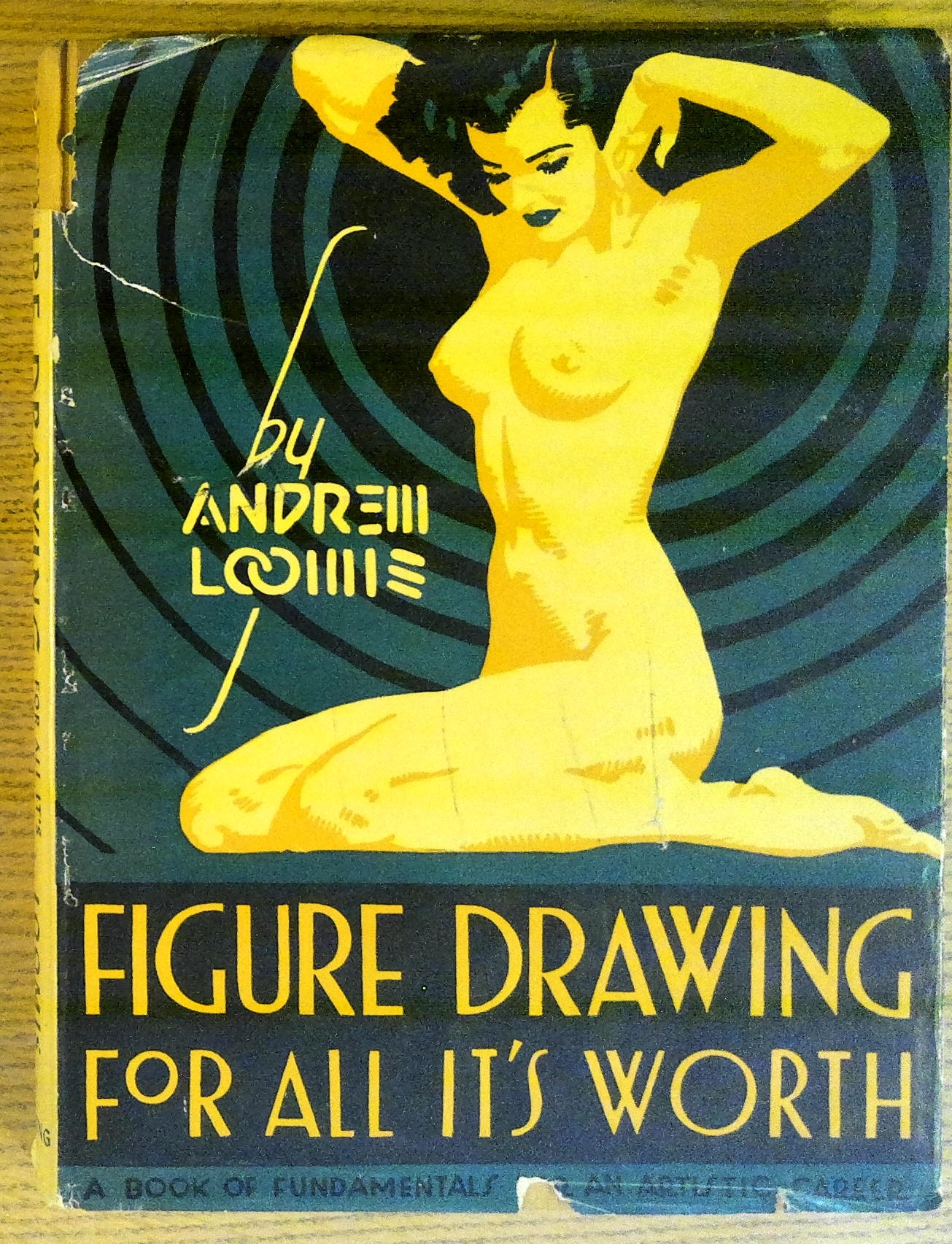 Figure Drawing For All It s Worth By Loomis Andrew Very Good Oversize Hardback 1964 Pistil Books Online IOBA