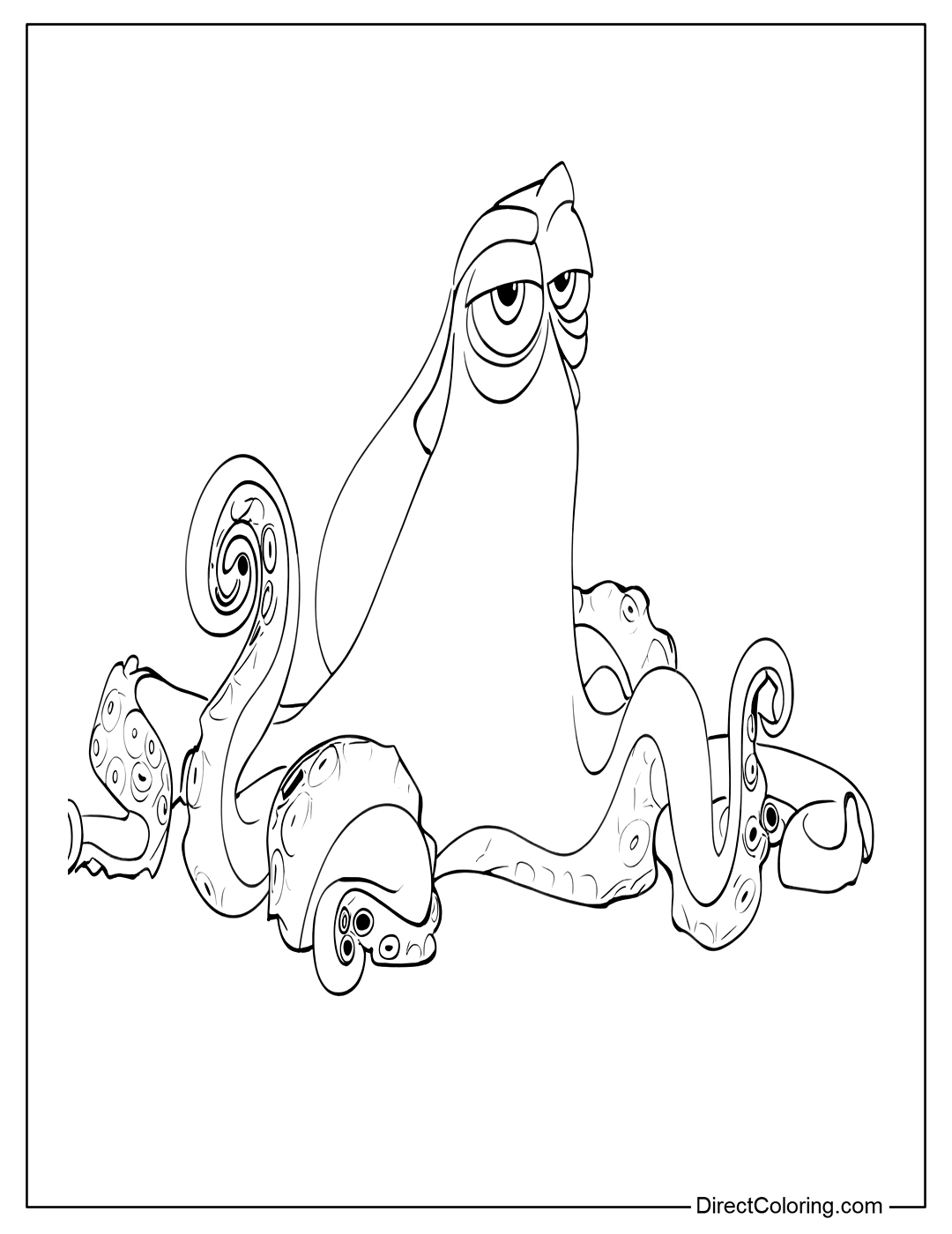 printable dory coloring pages