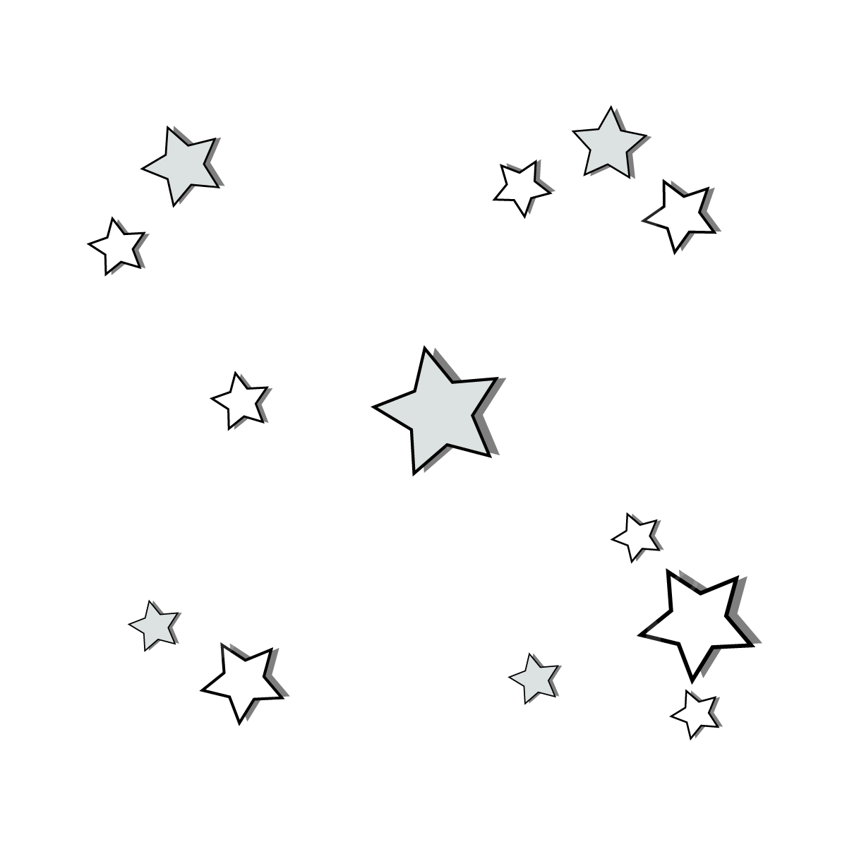 Floating Stars Star Drawing Stars Drawing PNG And Vector With Transparent Background For Free Download