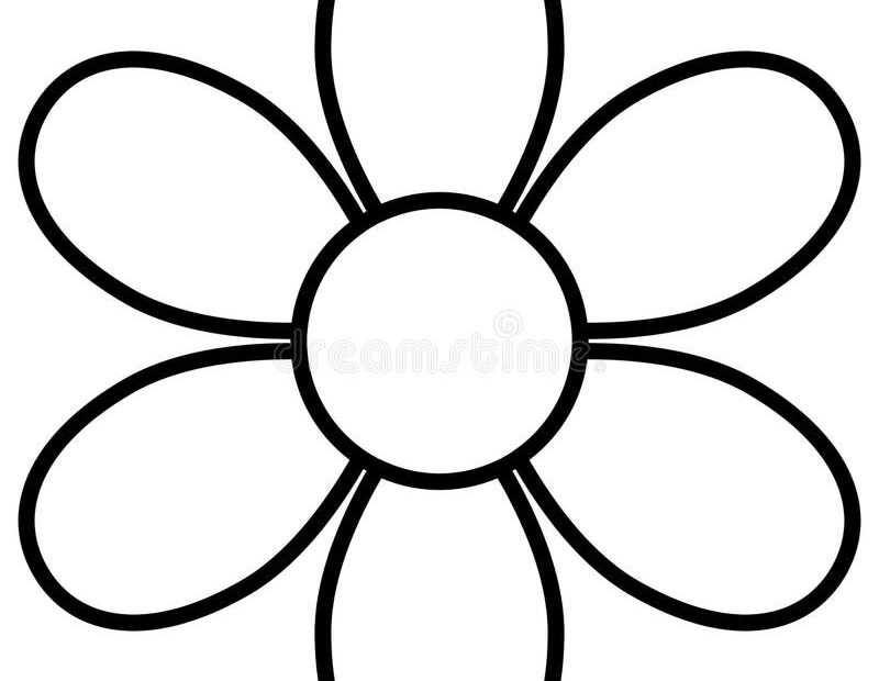 Flower Outline Stock Illustrations 451 612 Flower Outline Stock Illustrations Vectors U0026 Clipart Dreamstime