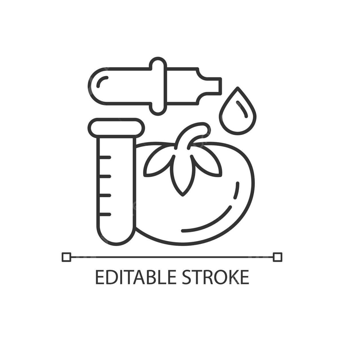 Food Additives And Preservatives Linear Icon Lab Manufacture Dark Vector Food Drawing Man Drawing Ear Drawing PNG And Vector With Transparent Background For Free Download