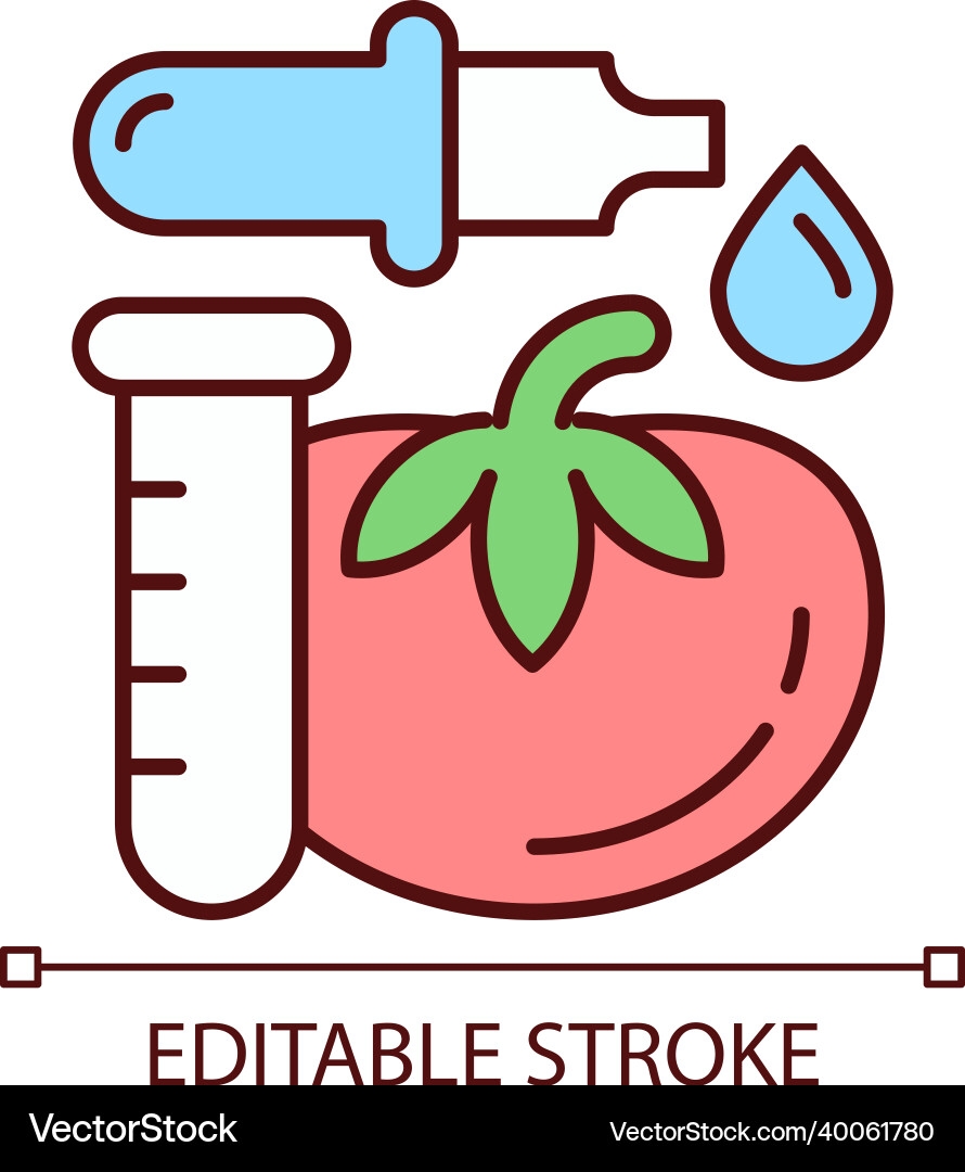 Food Additives And Preservatives Rgb Color Icon Vector Image