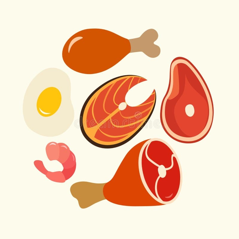 Foods Protein Stock Illustrations 6 905 Foods Protein Stock 