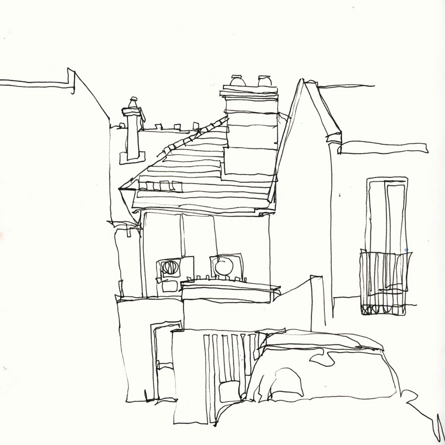 Foundations2022 A Week Of Continuous Line Drawings Liz Steel Liz Steel