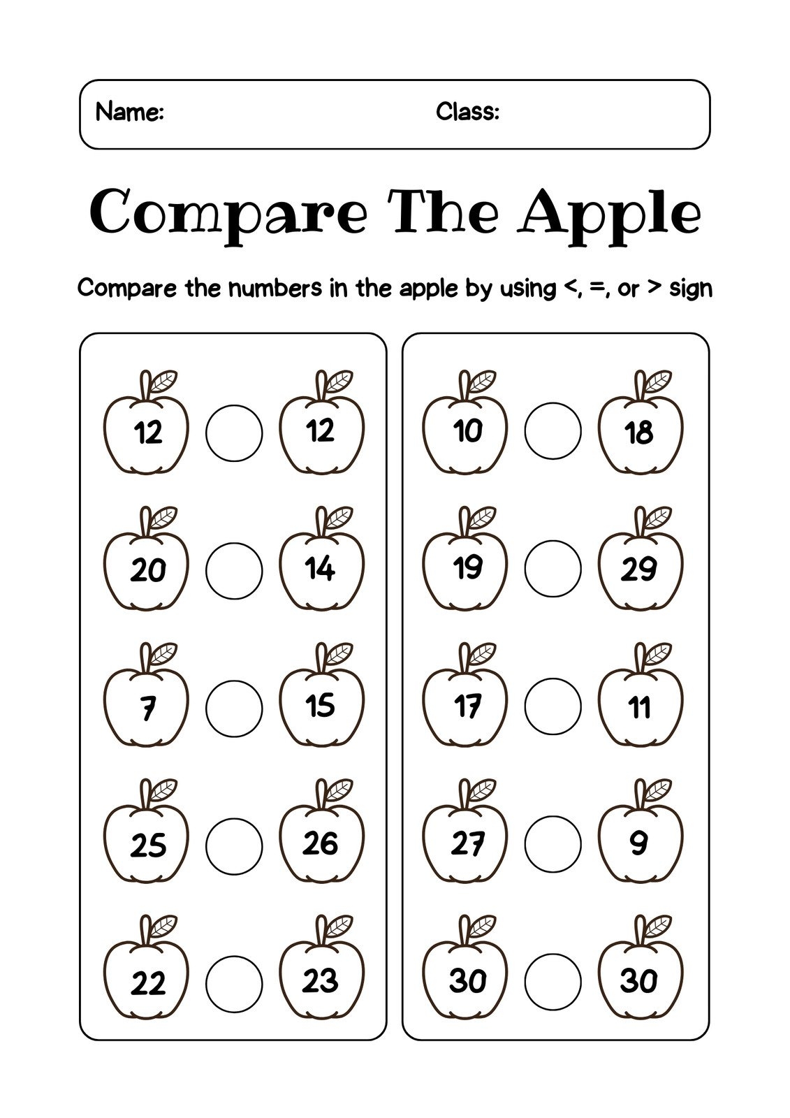 free 1st grade math worksheets