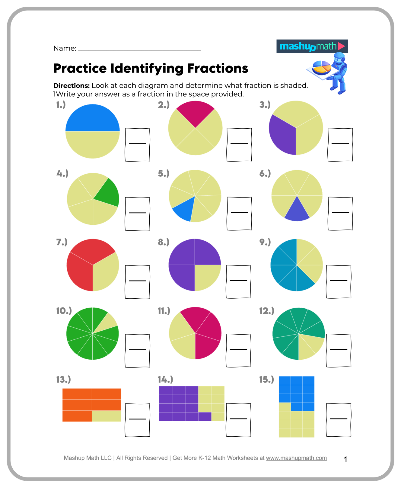 3rd grade math worksheets printable