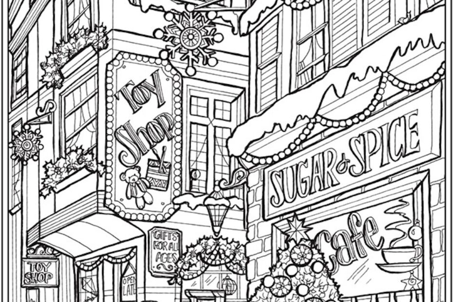 Free Christmas Coloring Pages Mom Life Made Easy